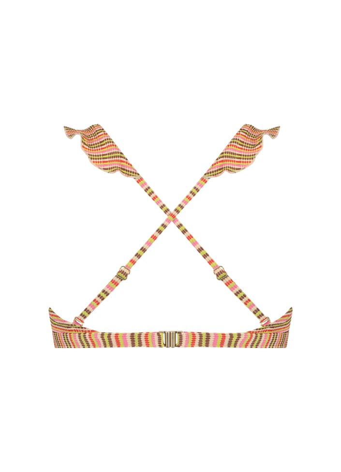 Ruffle Bikini Top - Rose Byblos