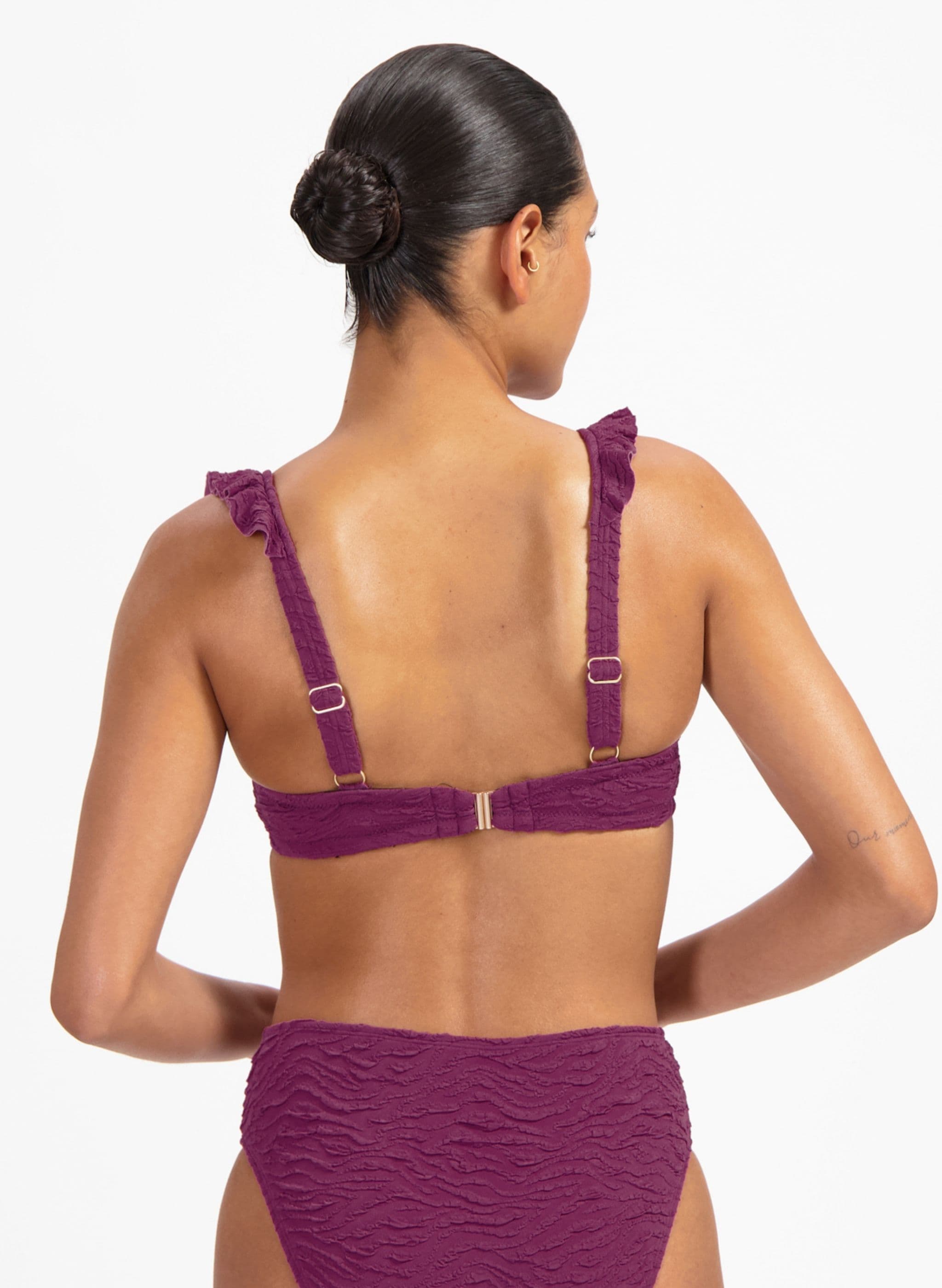 High Waist Bikinibroekje - Violet