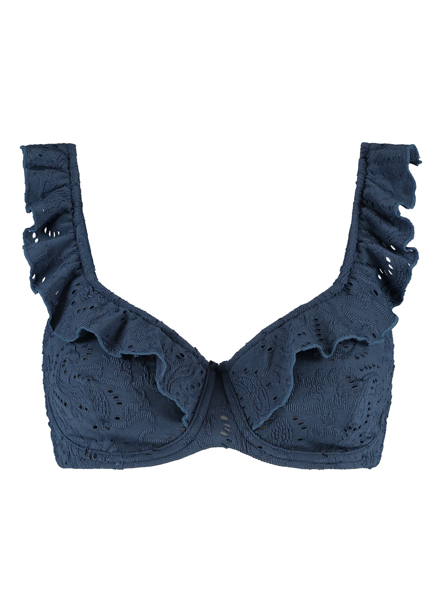 Niet voorgevormde Bikinitop - Grijsblauw