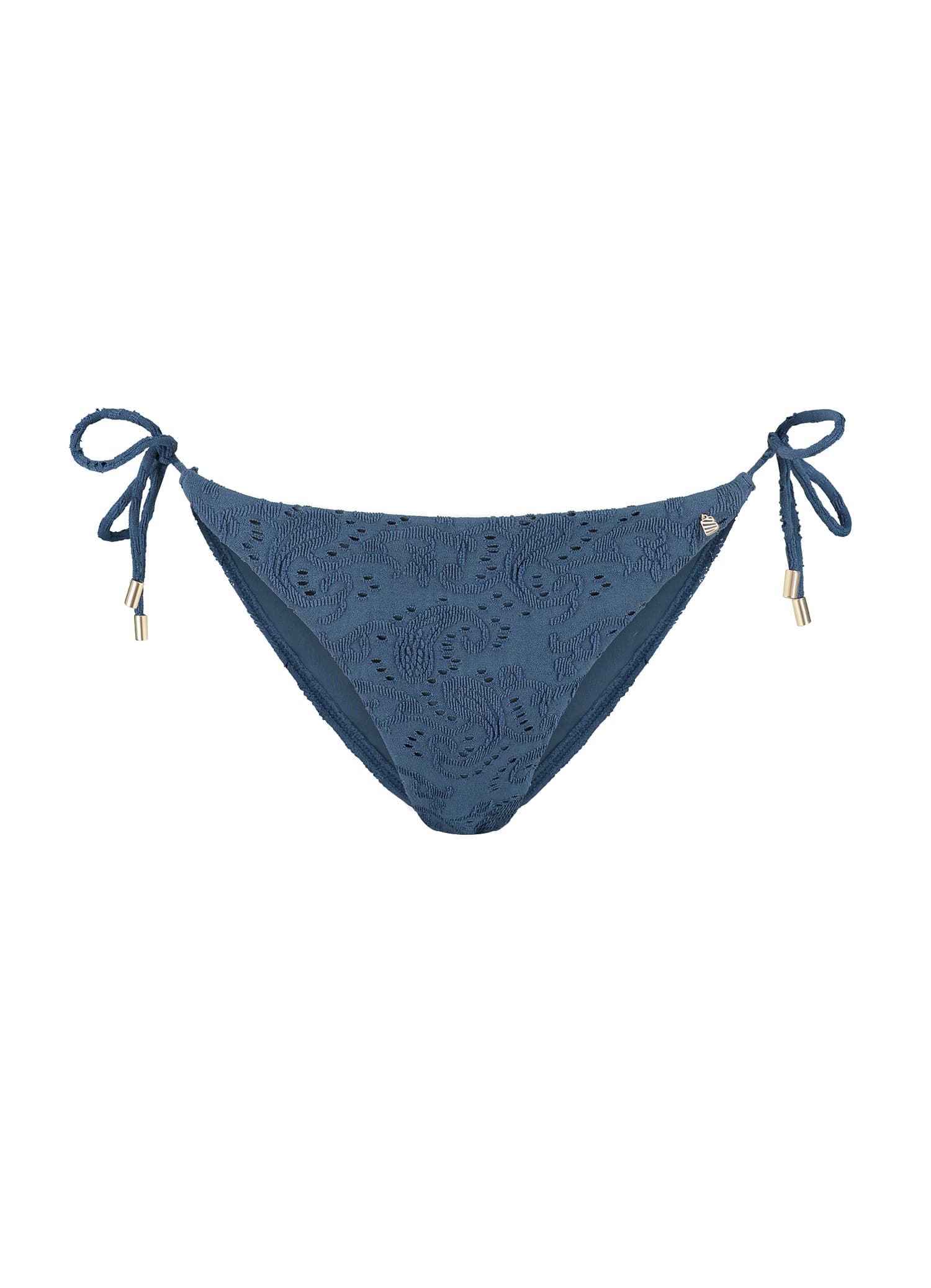 Mid Bikinibroekje - Grijsblauw