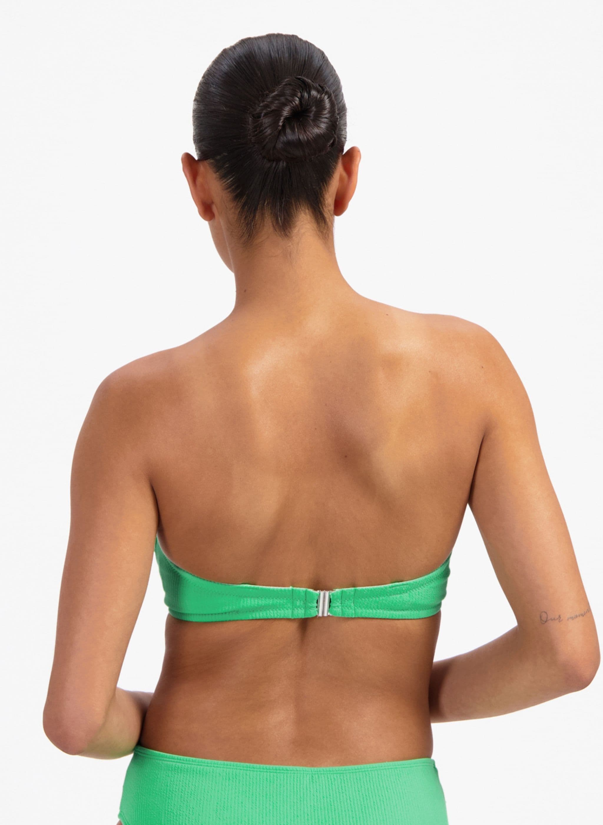 Bandeau Bikinitop - Groen