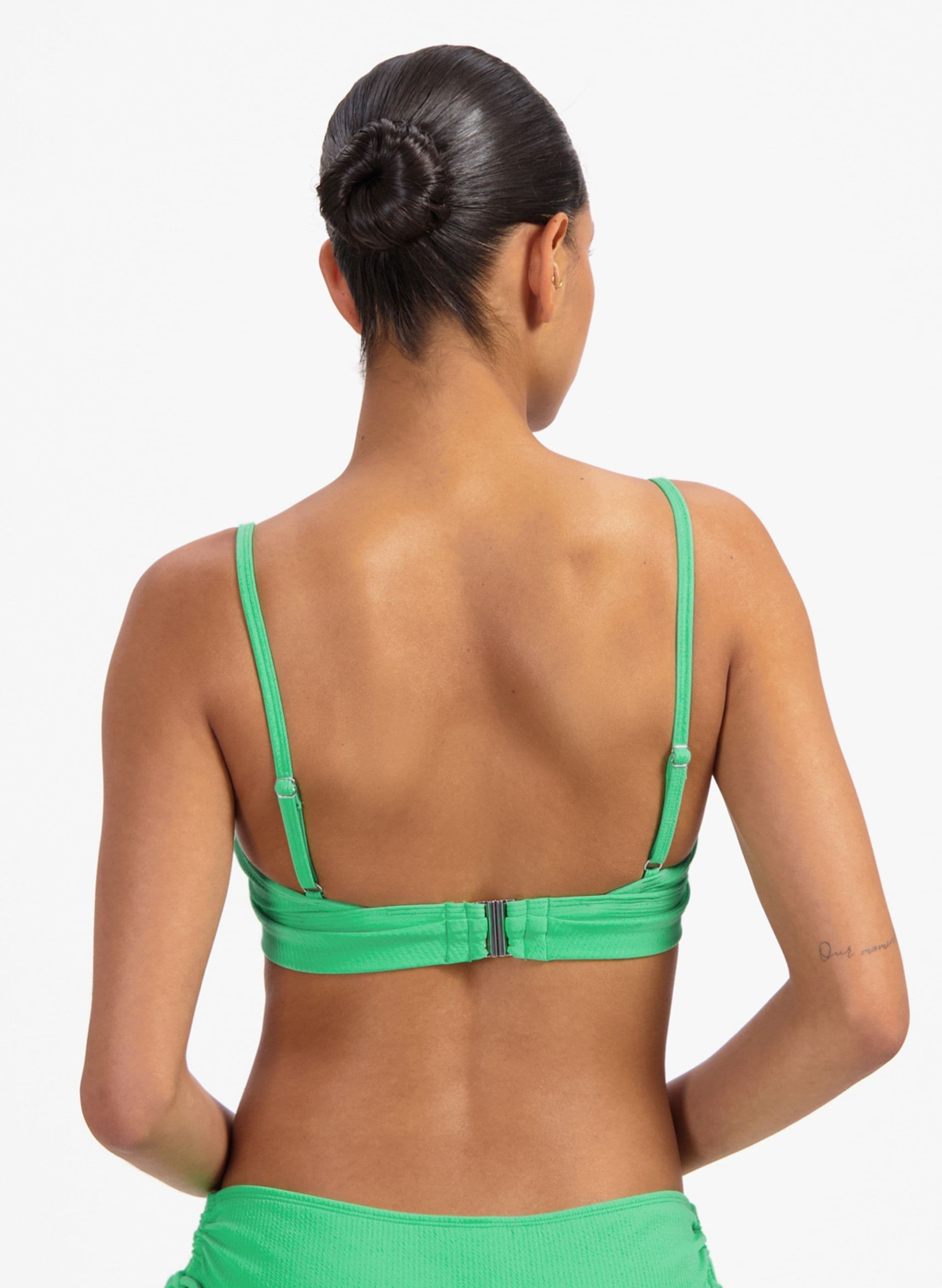 Voorgevormde beugel Bikinitop - Groen