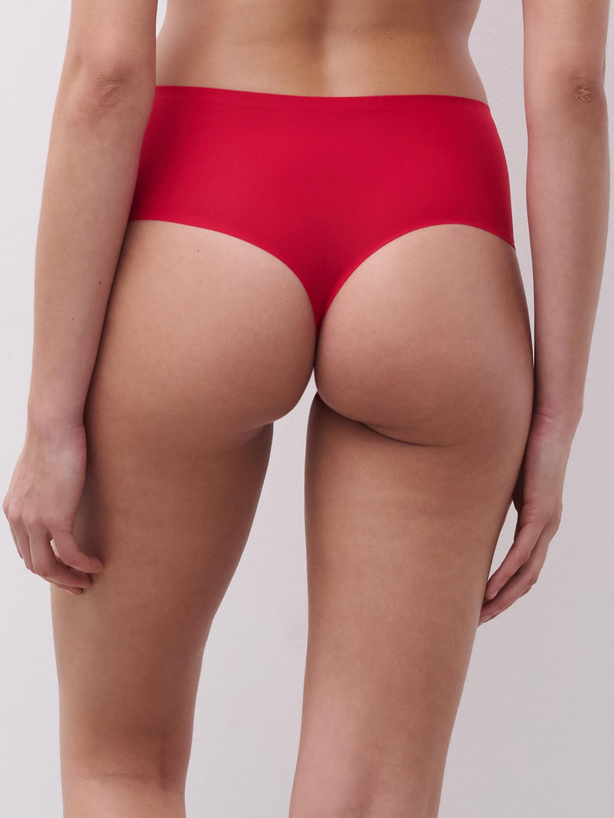 SoftStretch Hoge Taille String  - Poppy Red