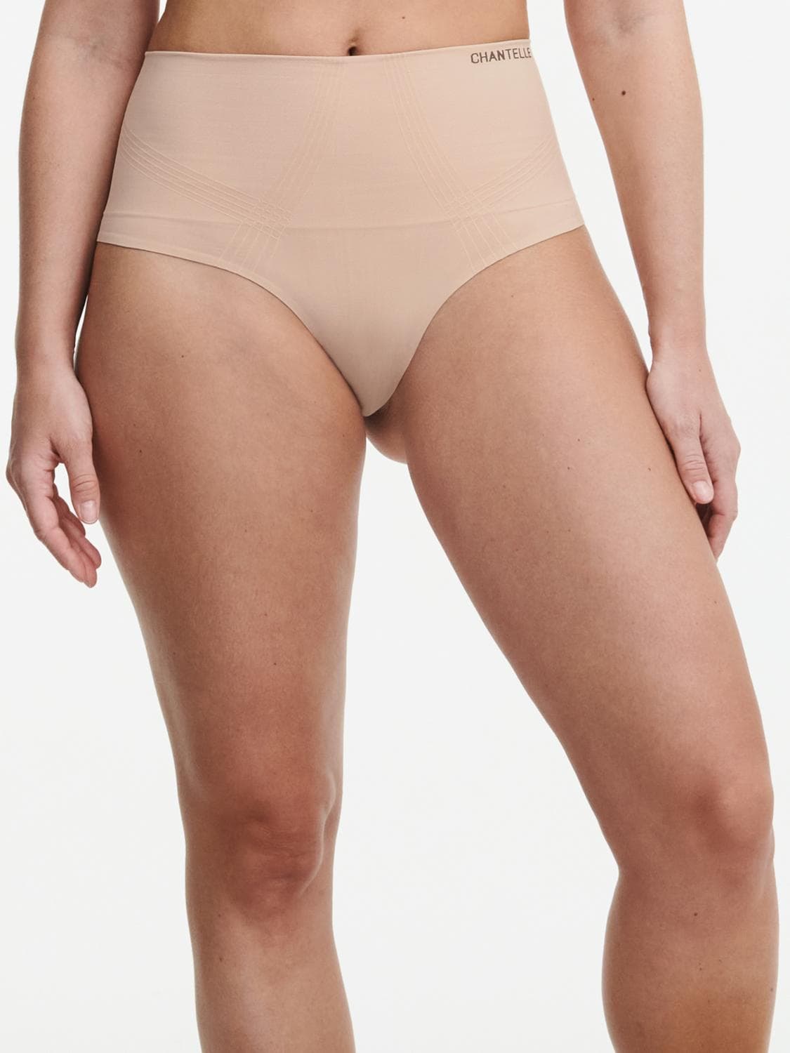 Smooth Comfort  Shapewear - High waist Thong - Clay Nude