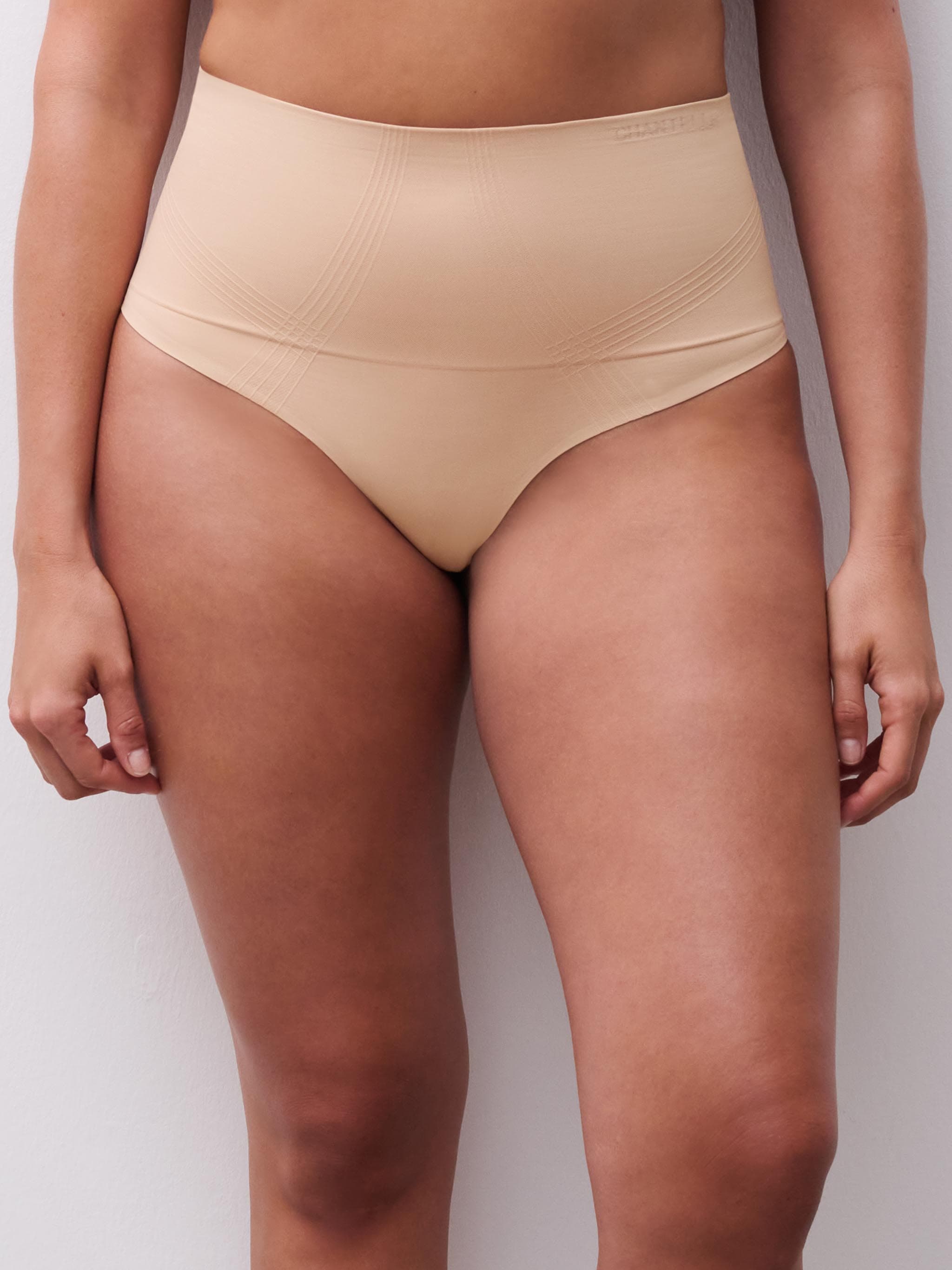 Smooth Comfort  Shapewear - High waist Thong - Clay Nude