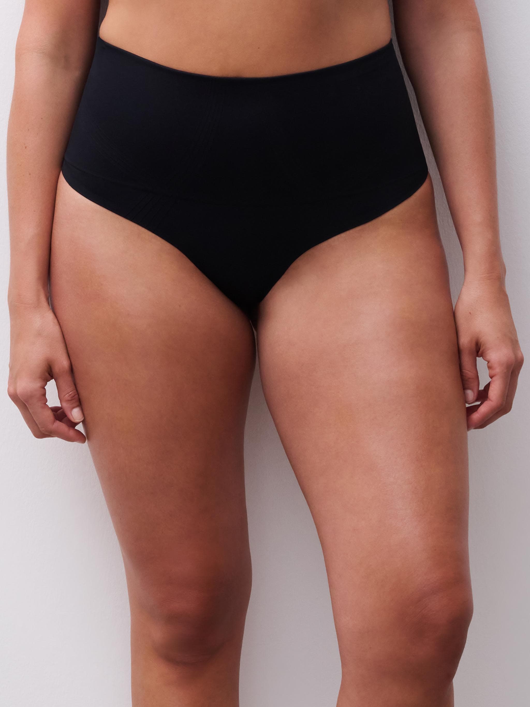 Smooth Comfort  Shapewear - High waist Thong - Zwart