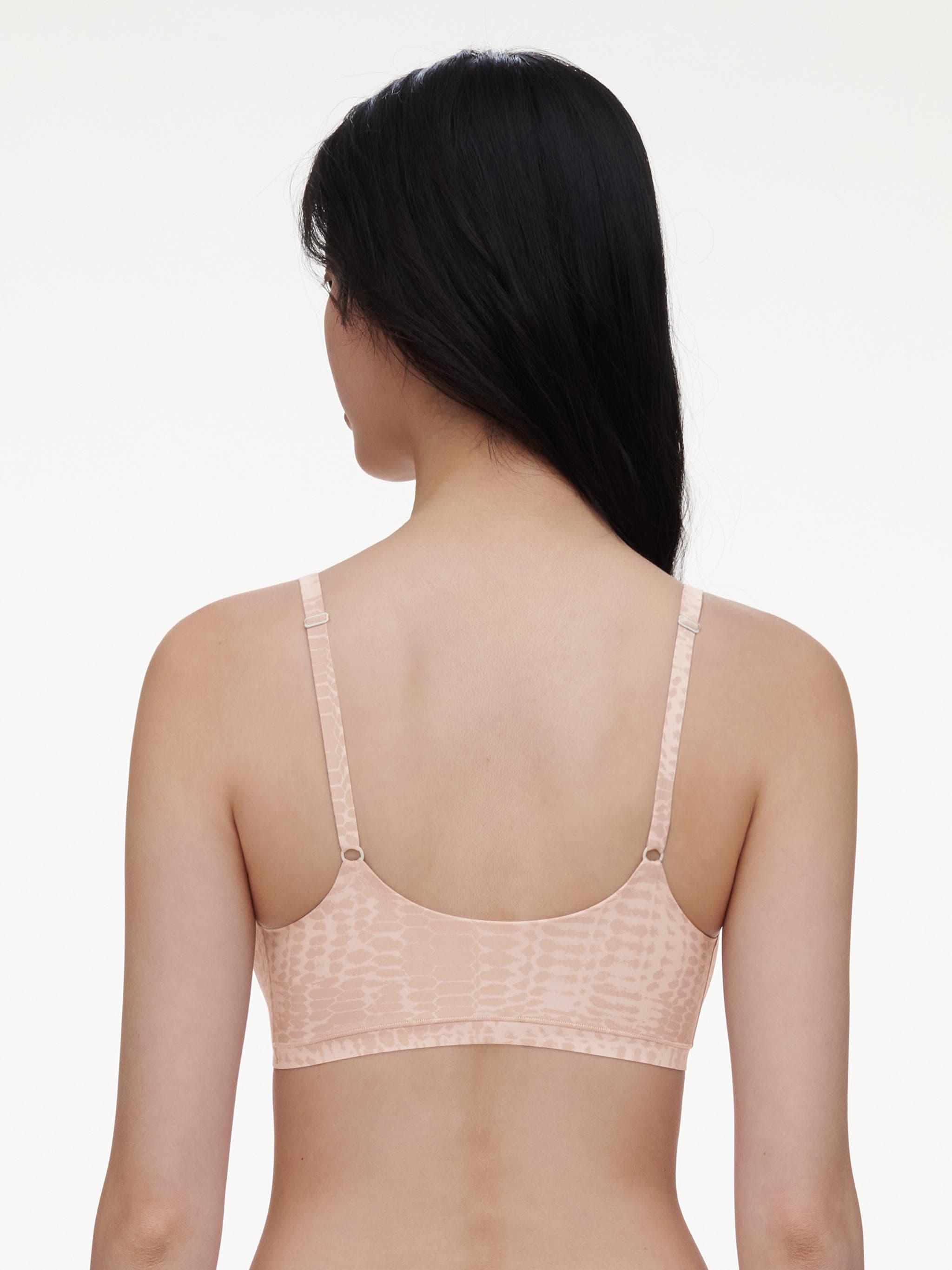 Softstretch Padded Bralette - LIGHT SNAKE PRINT