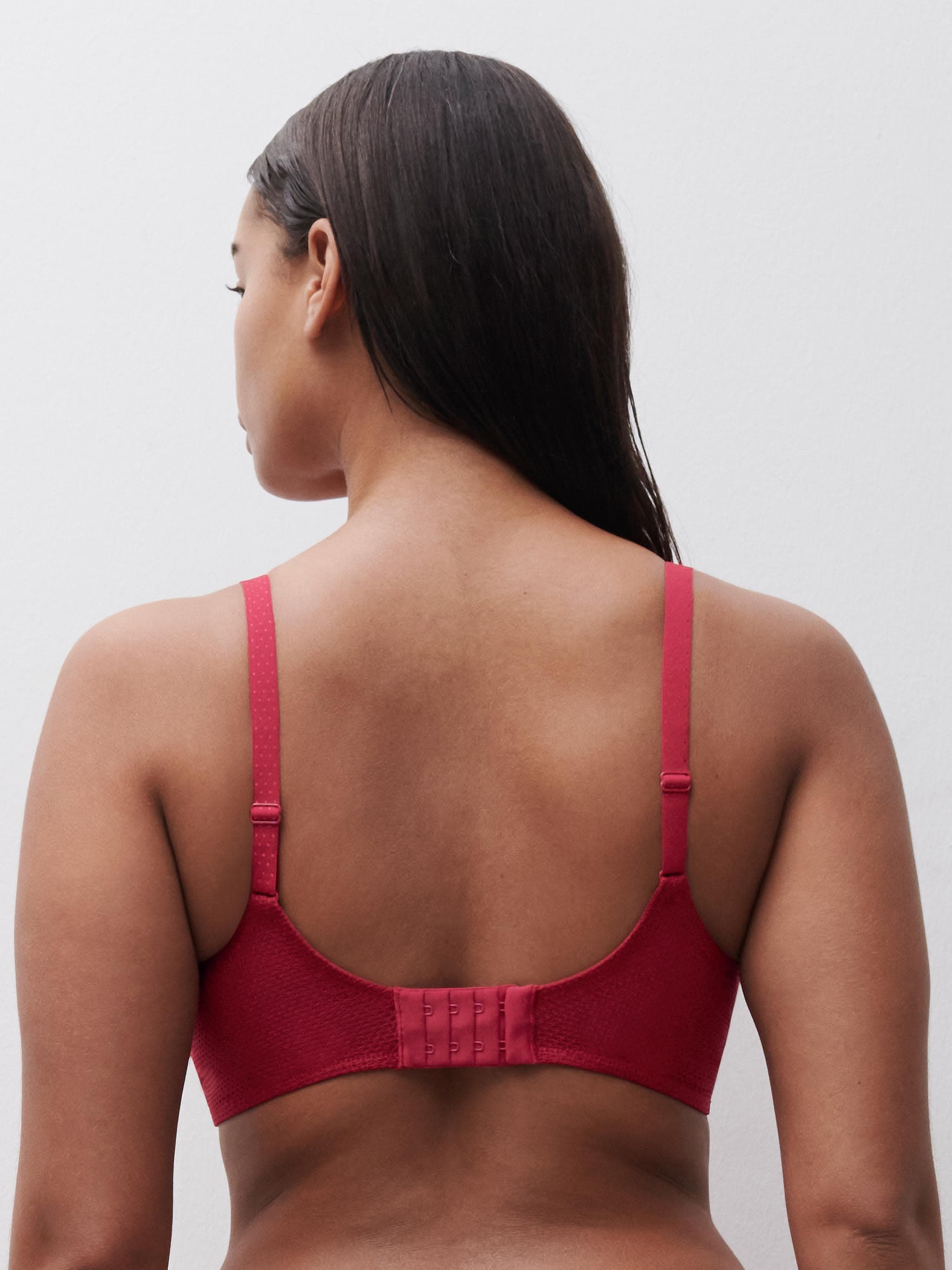 Niet Voorgevormde BH Zonder Beugel - Candy Apple Shades