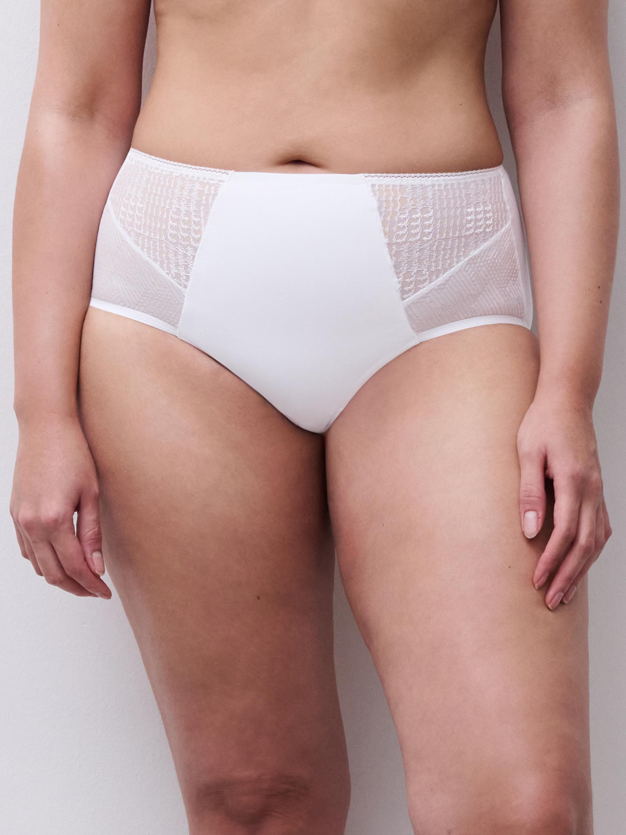 Hoge Taille slip - Wit