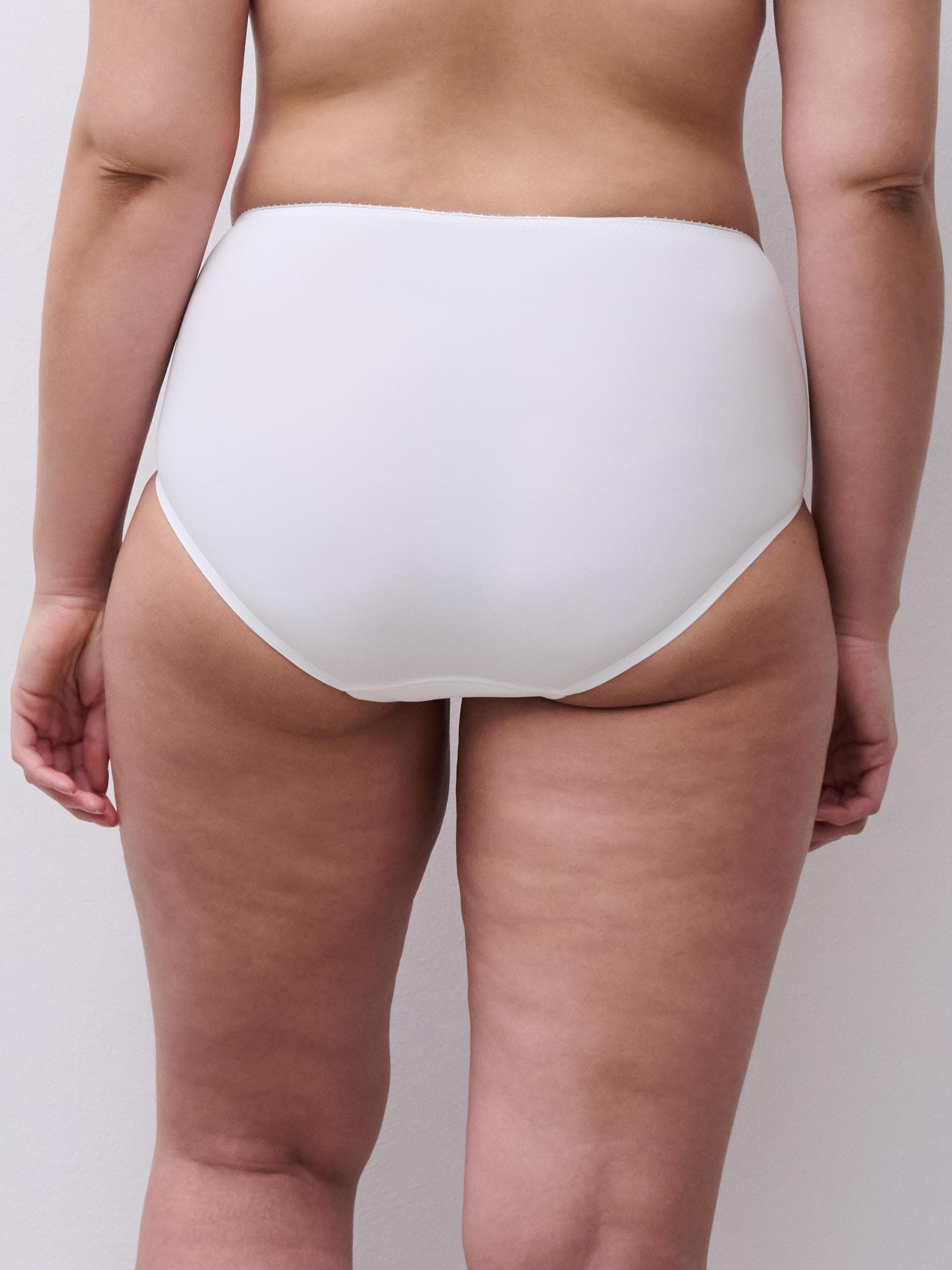 Hoge Taille slip - Wit