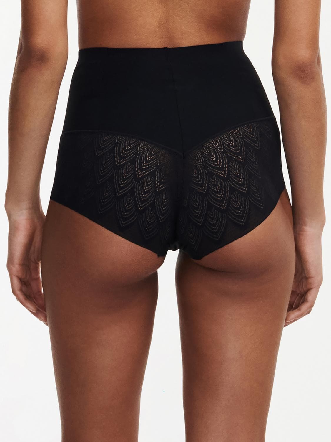 Corrigerende Hoge Taille Slip - Zwart