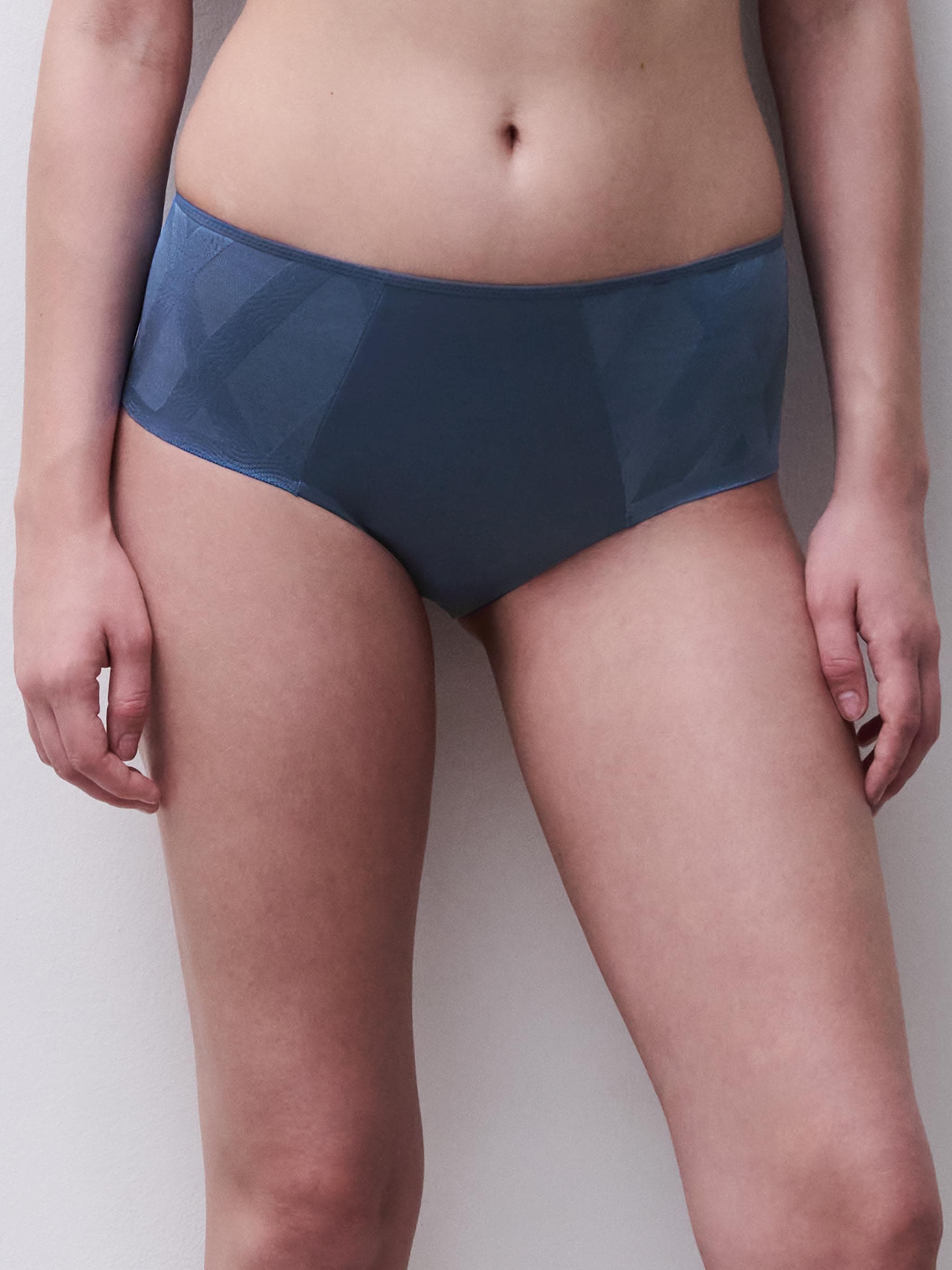 Hoge Taille Slip - Denim