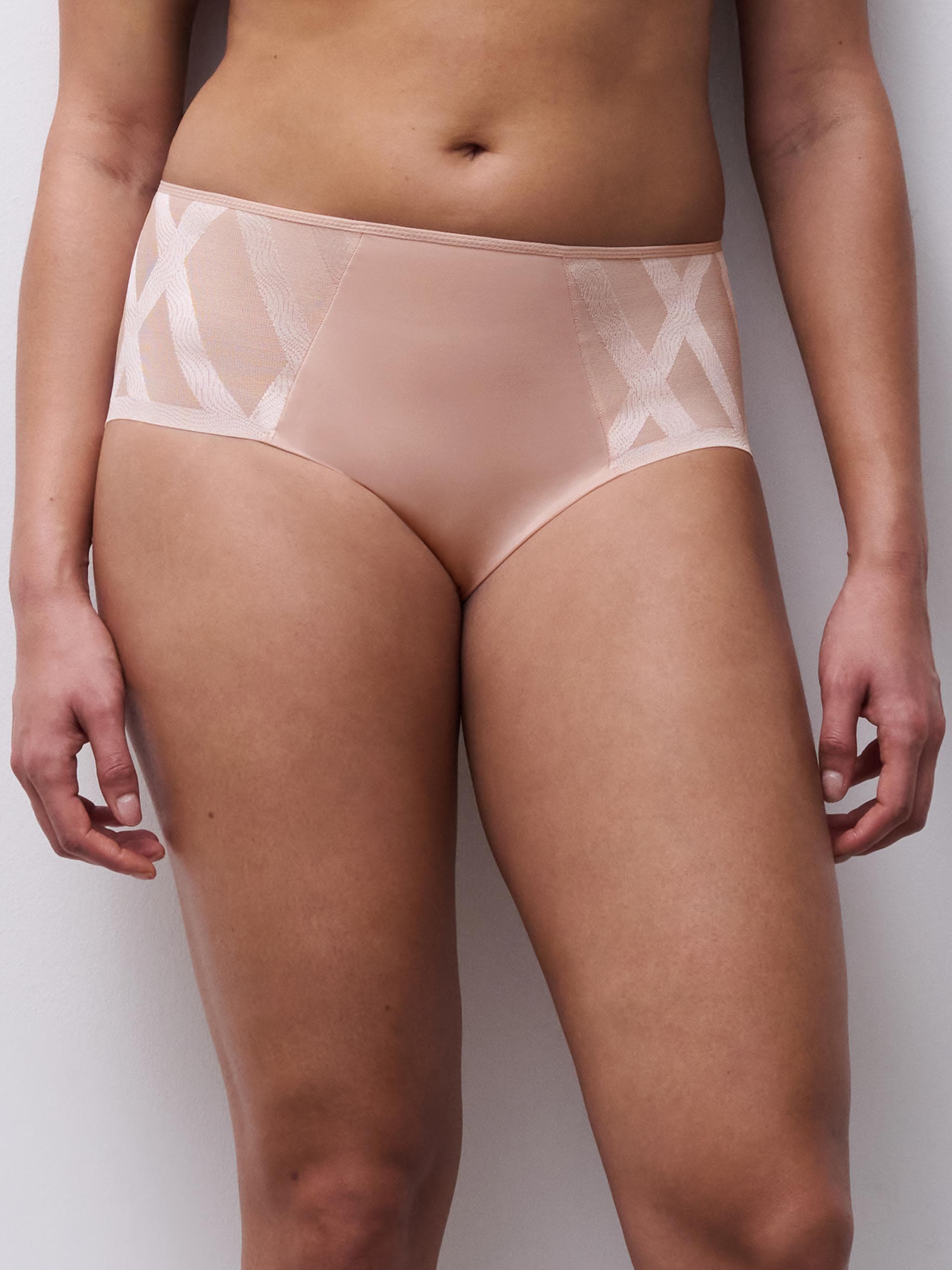 Hoge taille slip - Soft pink