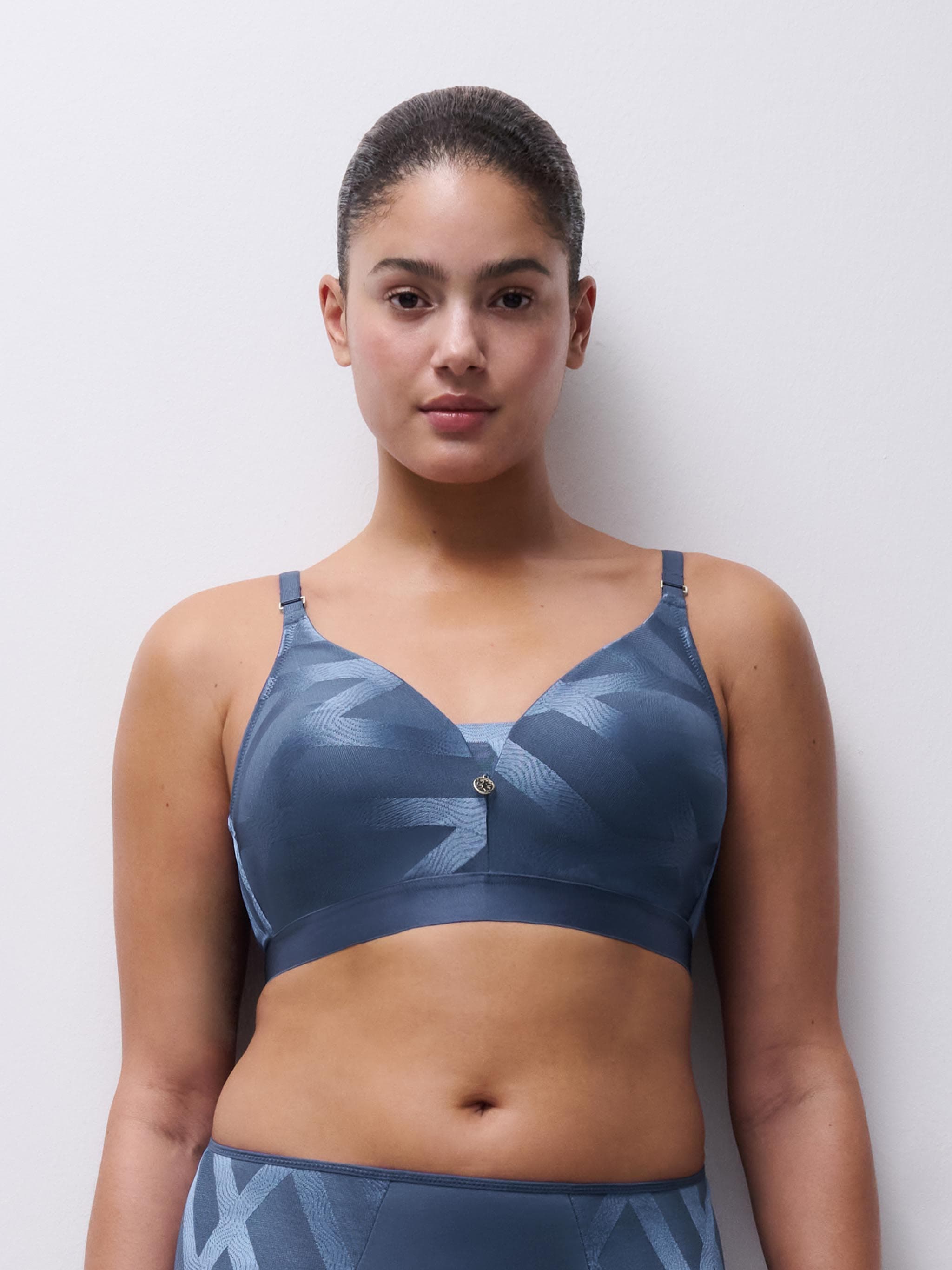 Beugelloze BH - Denim