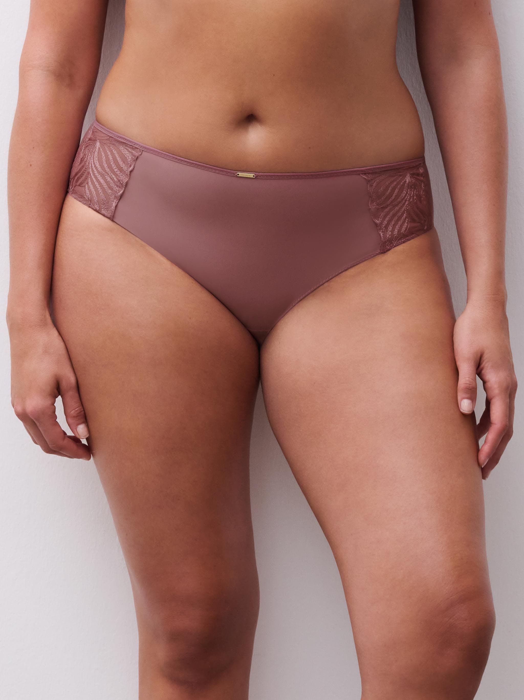 Hoge taille slip - Rose des bois