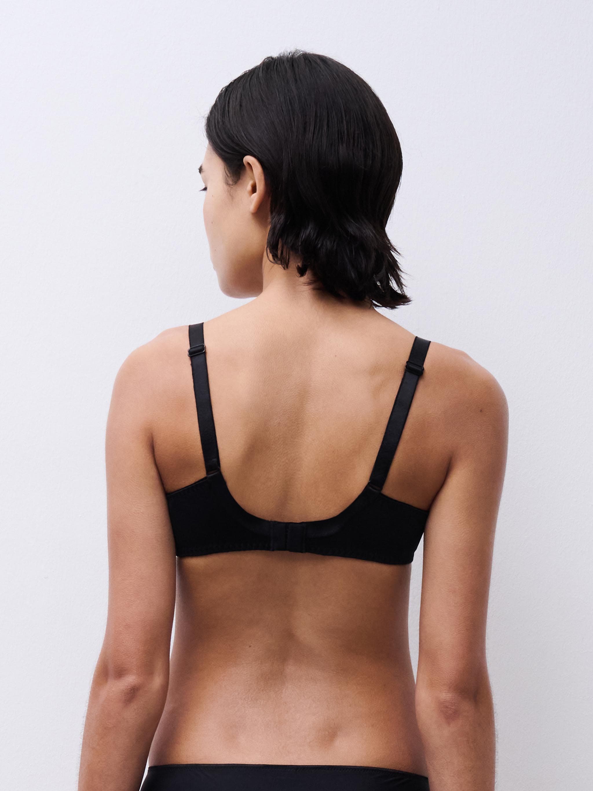 3-Delige beugel BH - Zwart