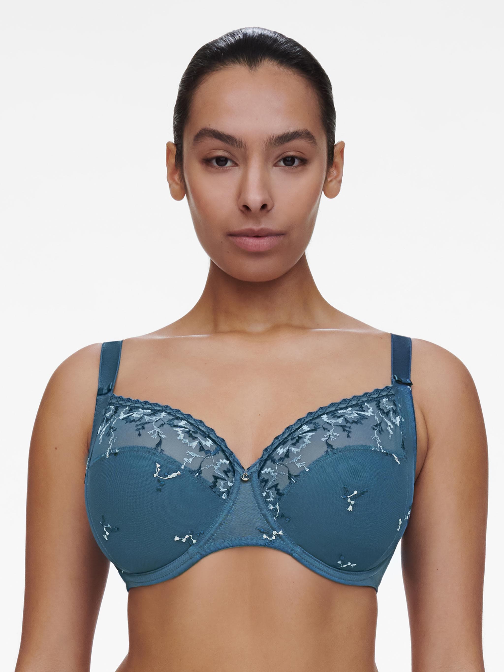3-Delige beugel BH -  Jeans Blue