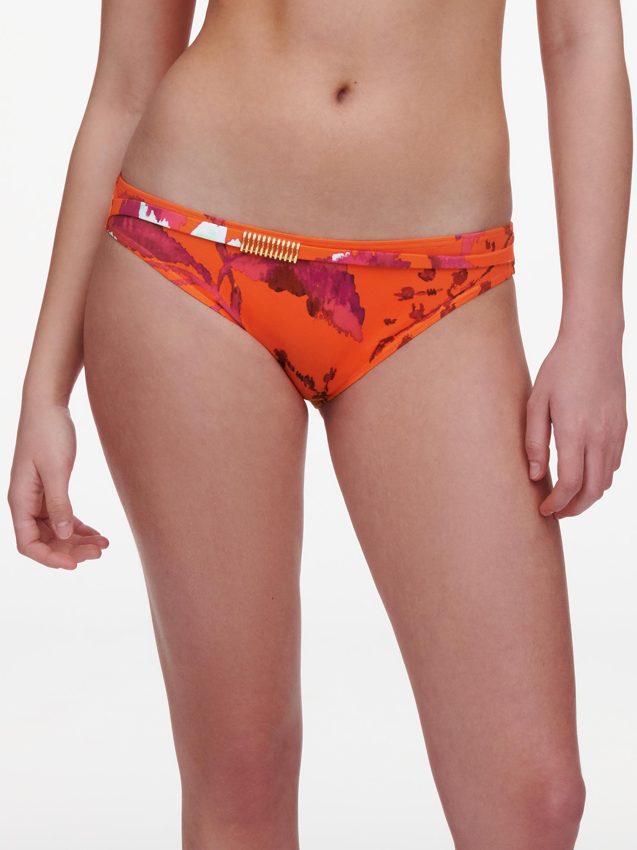 Bikinibroekje - Painted flowers