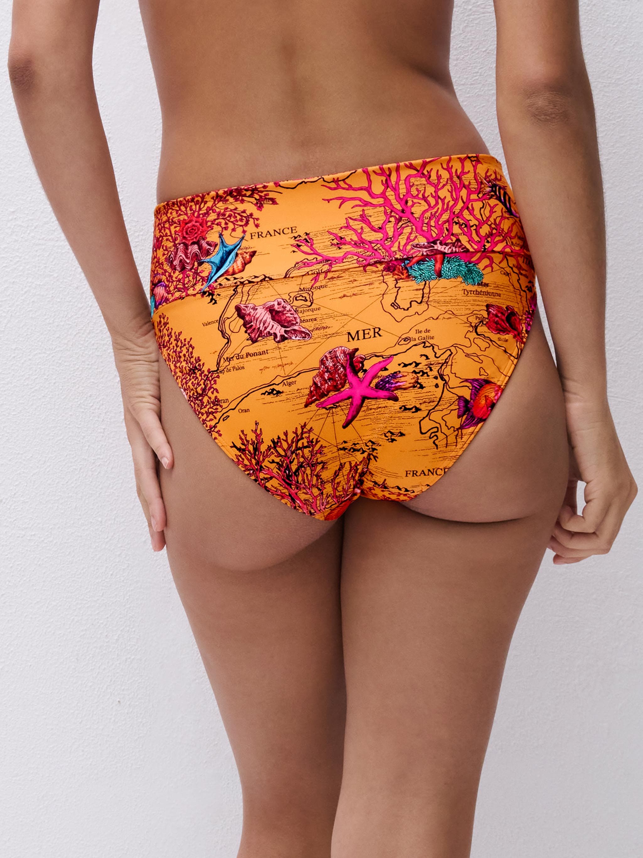 High waist bikini broekje