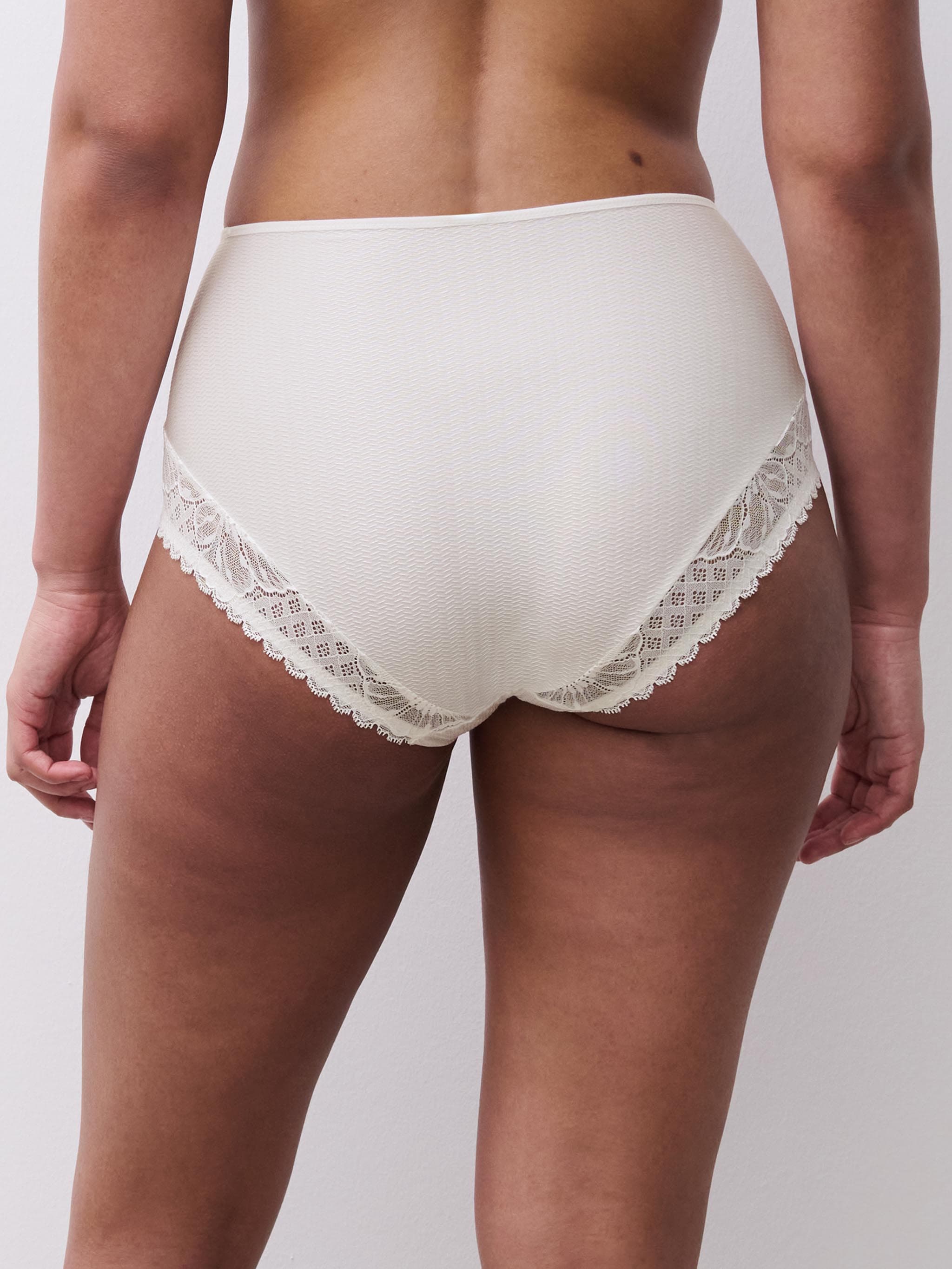 Hoge taille slip - Milk
