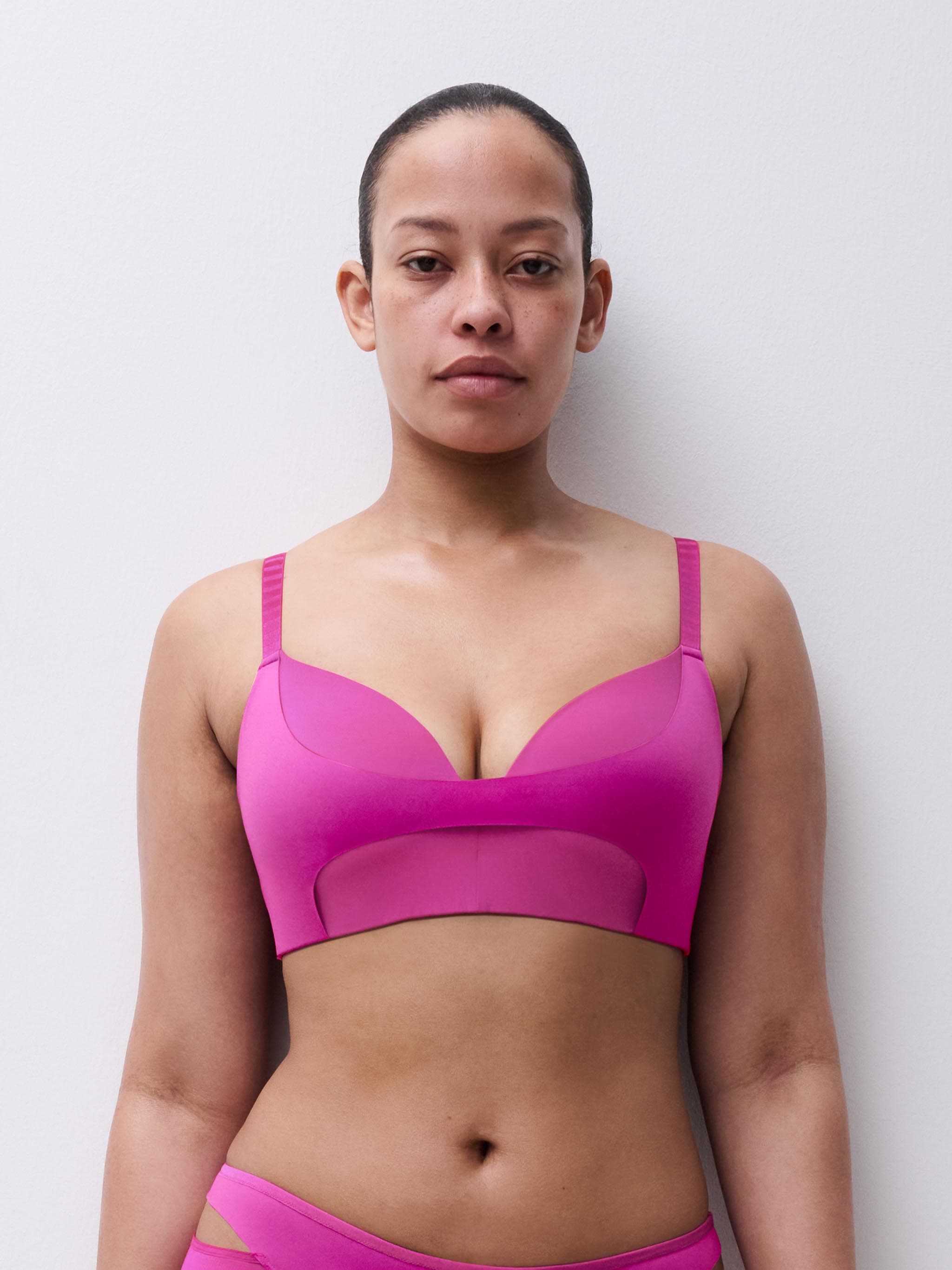 Beugelloze BH - London fuchsia