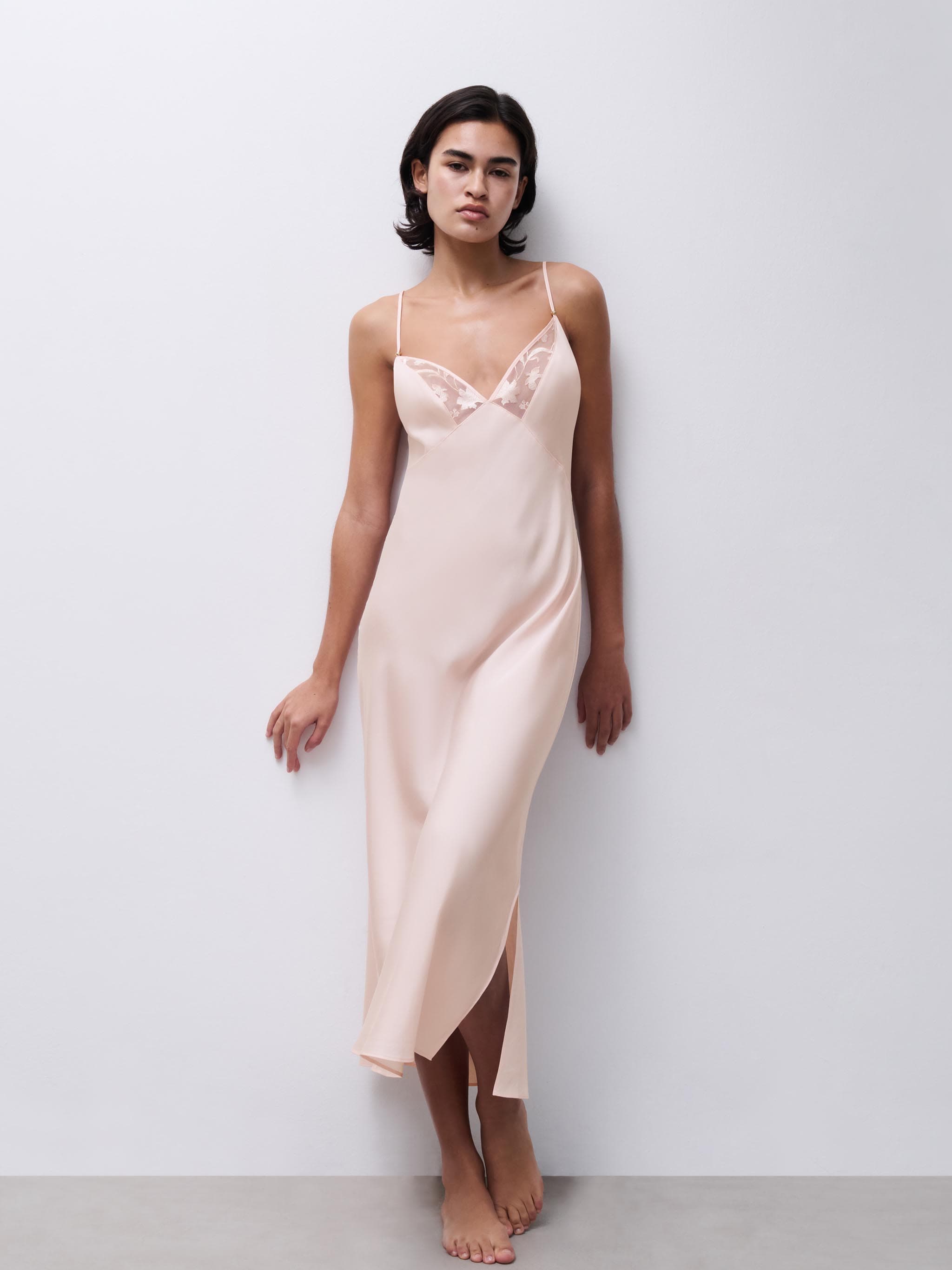 Nachthemd - Taffeta Pink