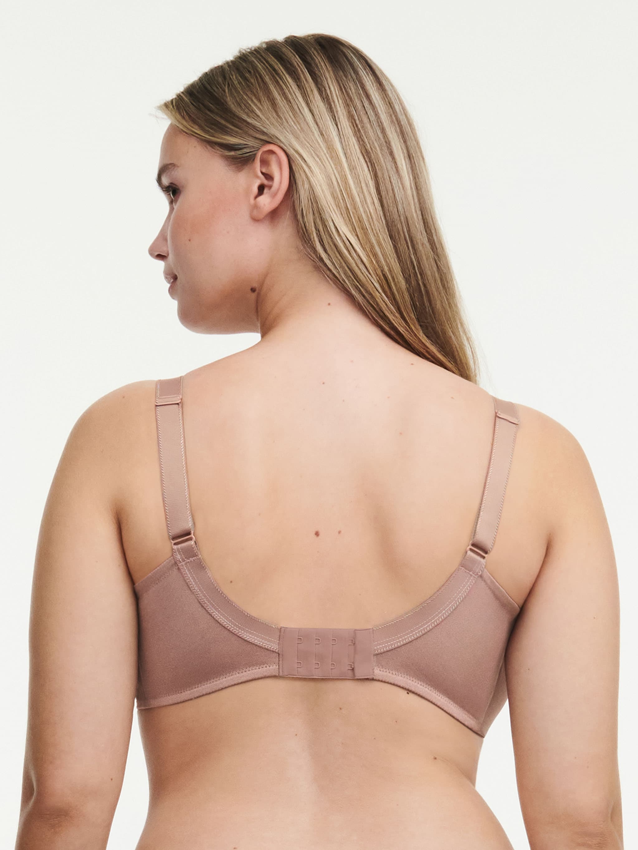 Niet Voorgevormde Beugel BH - Burned pink