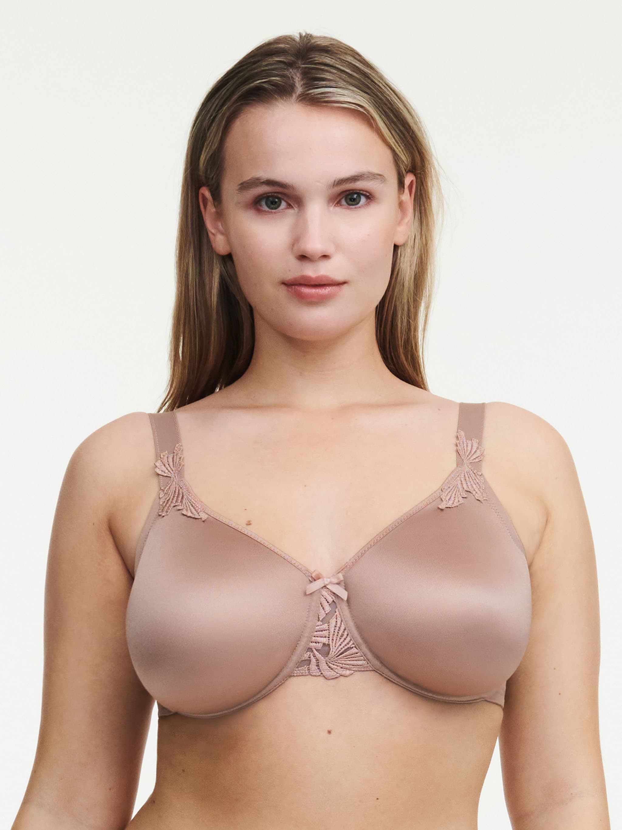Niet Voorgevormde Beugel BH - Burned pink