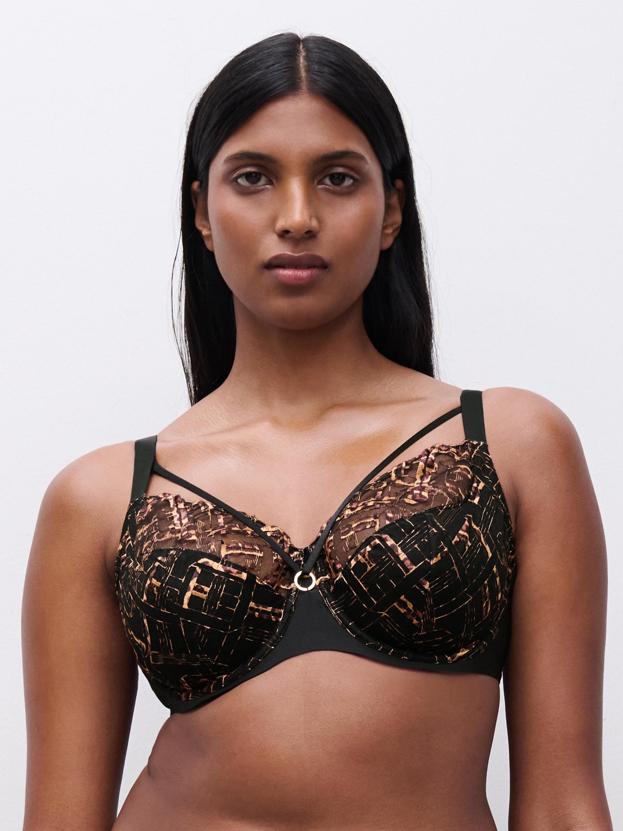 Niet Voorgevormde Beugel BH - Graphic Leopard