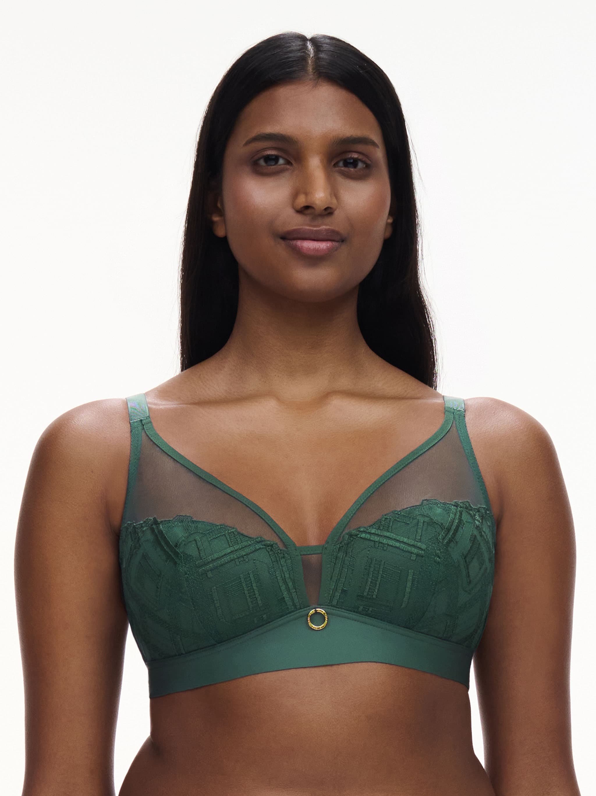 Beugeloze BH - Empire green 