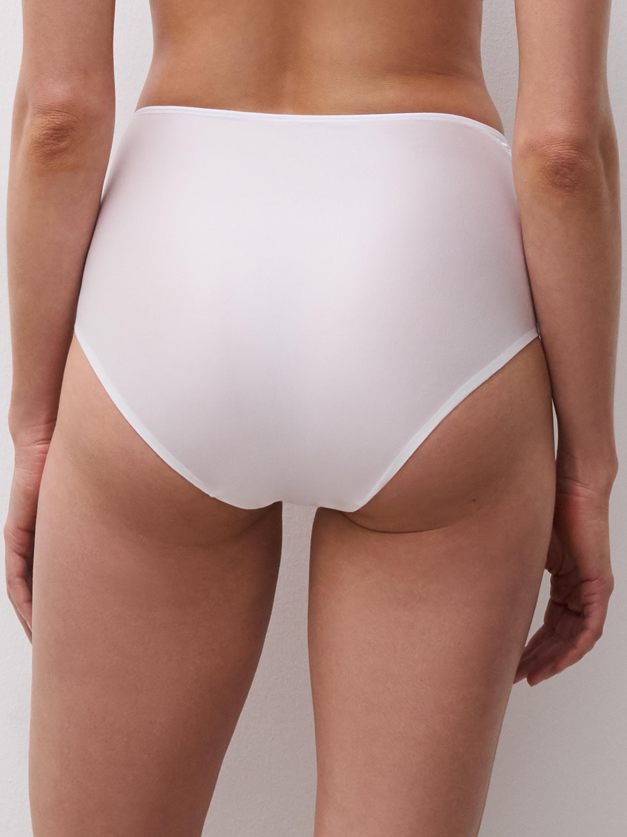 Hoge Taille Slip - Wit
