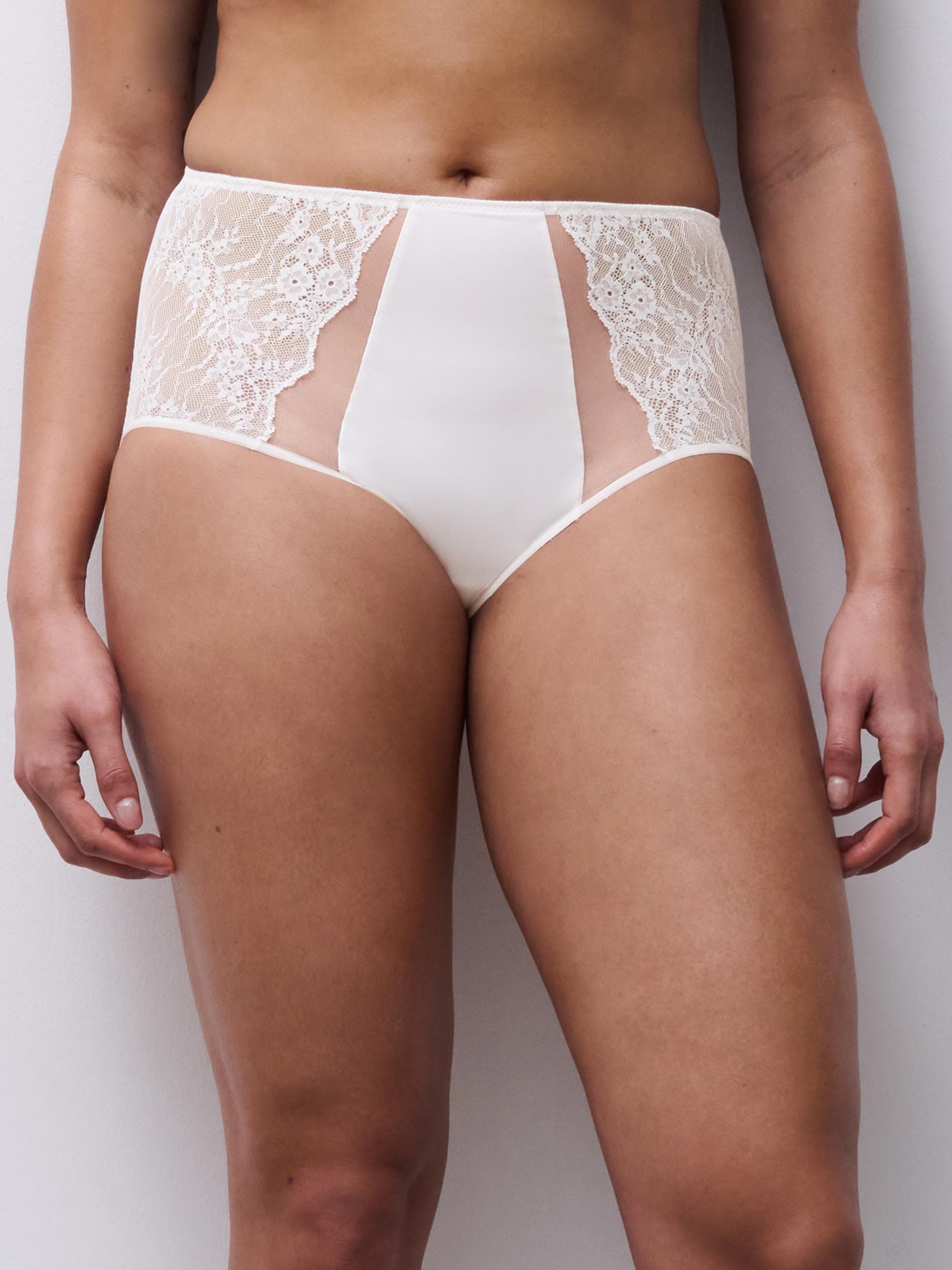 Hoge taille slip - Milk