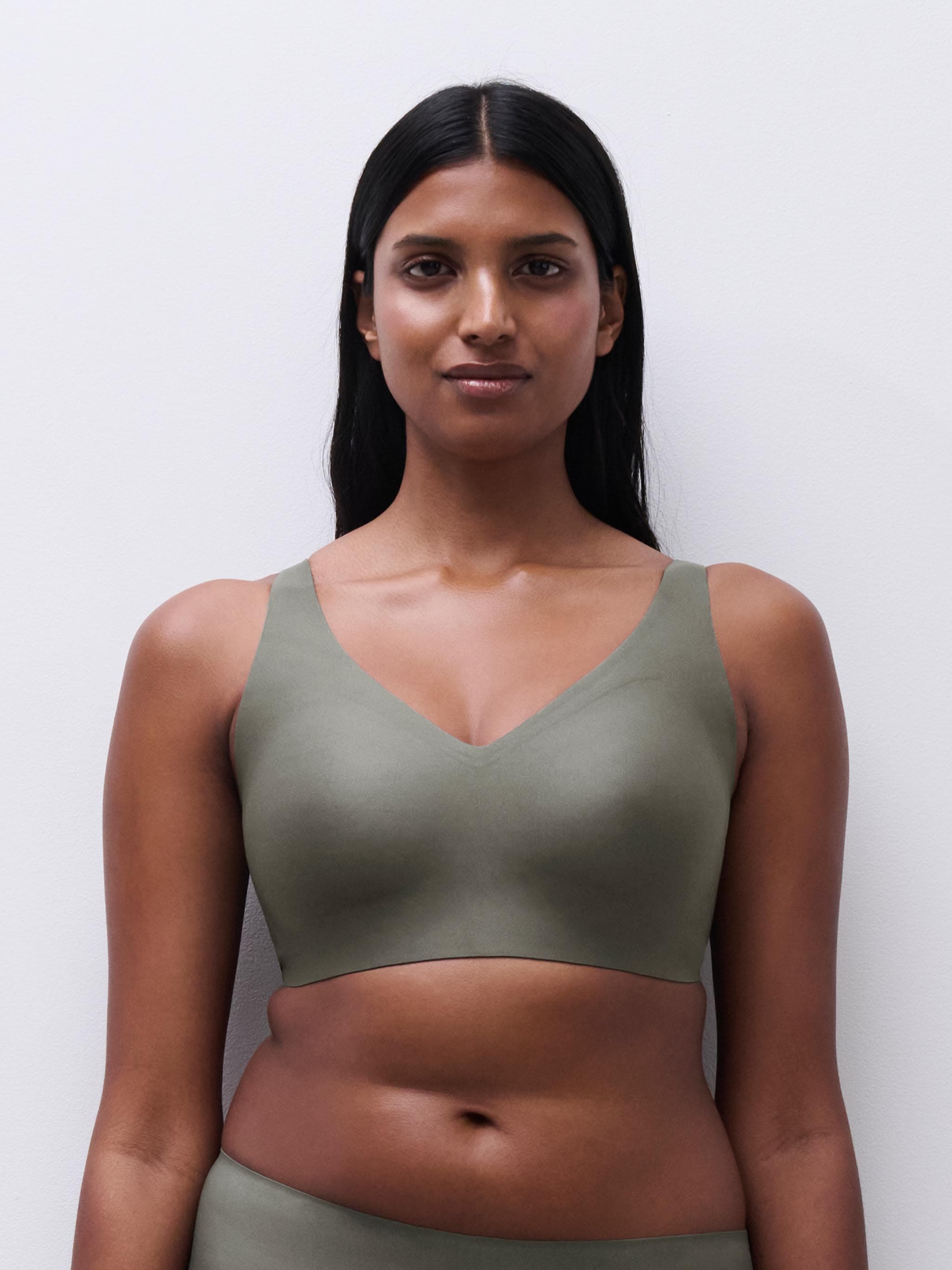 V-neck top