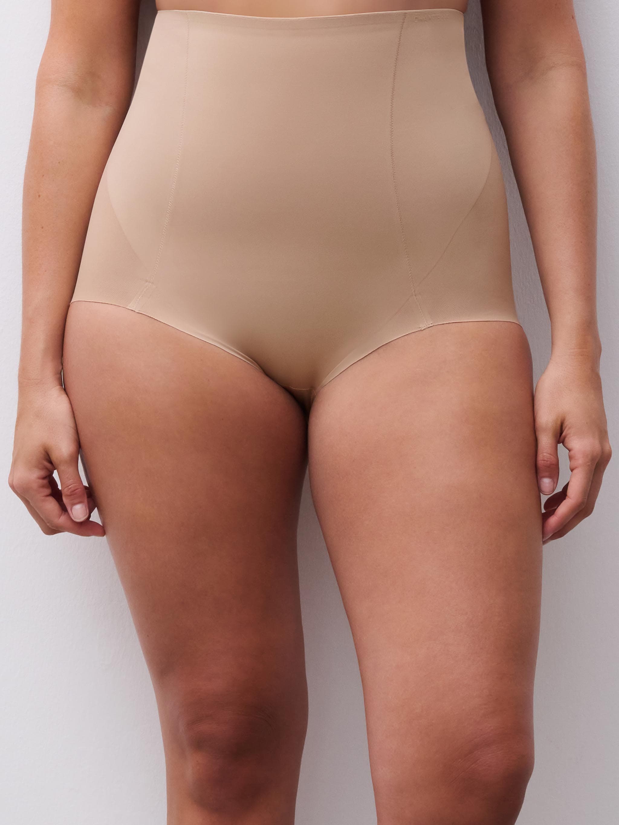 Corrigerende Hoge Taille Slip - Beige