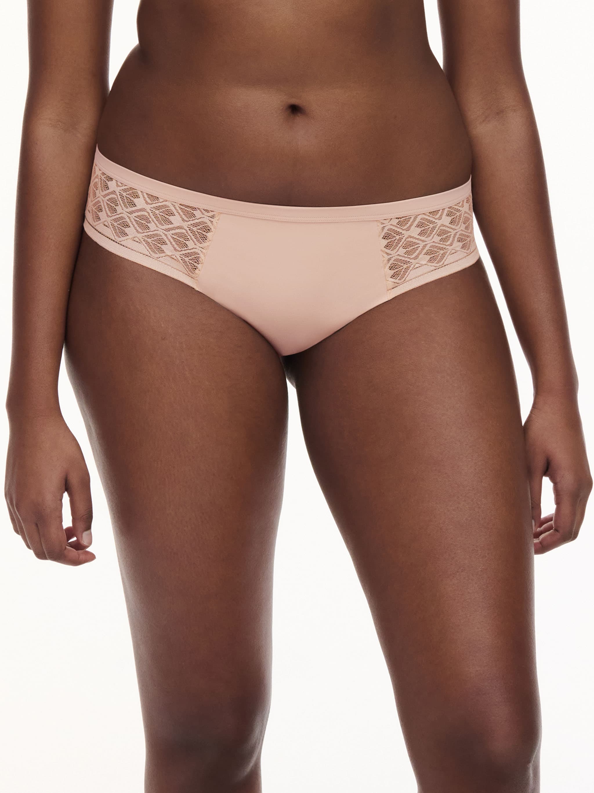 Hoge Taille Slip - Goudkleurig Beige