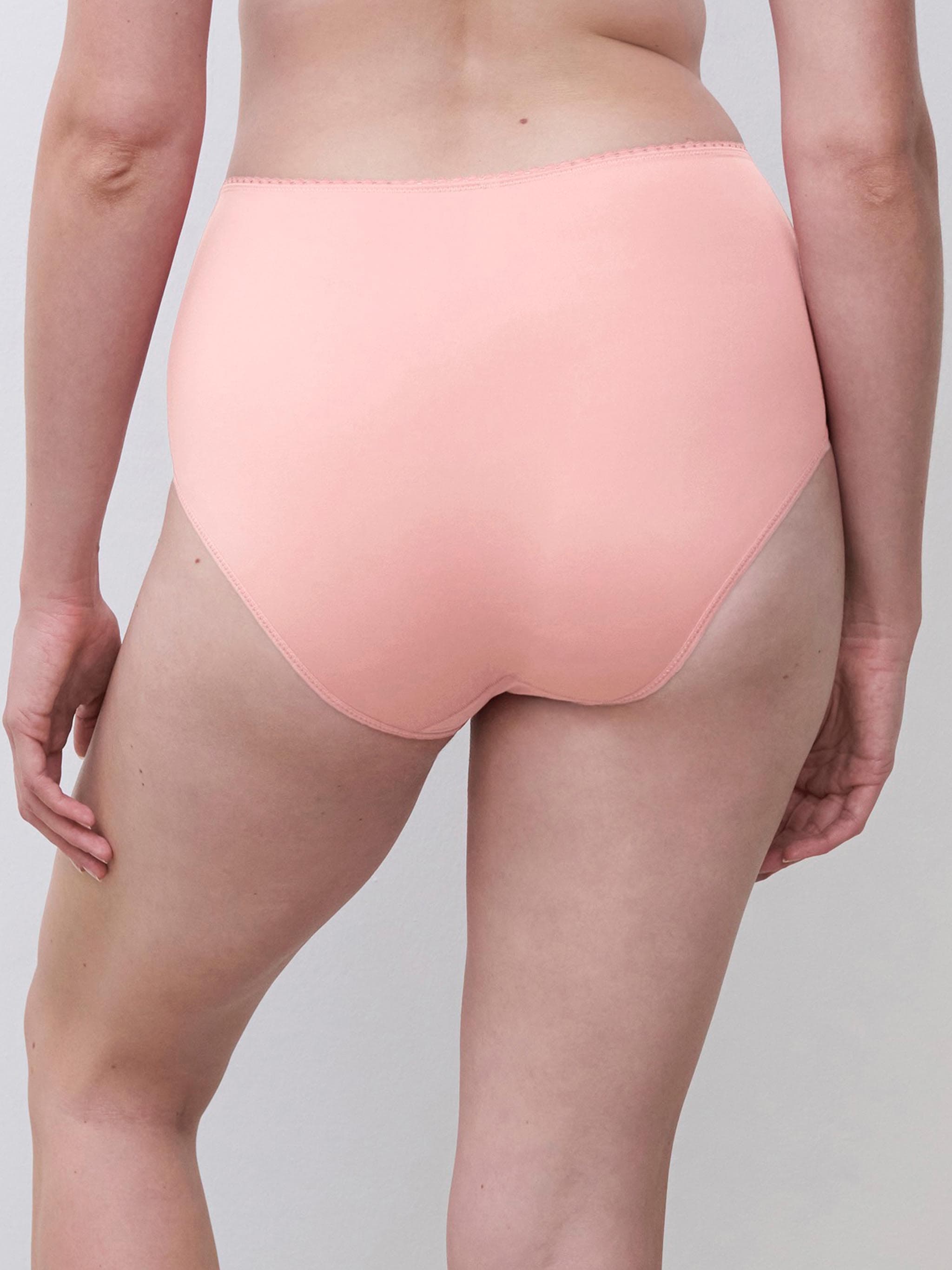 Hoge taille slip - Fluorroze