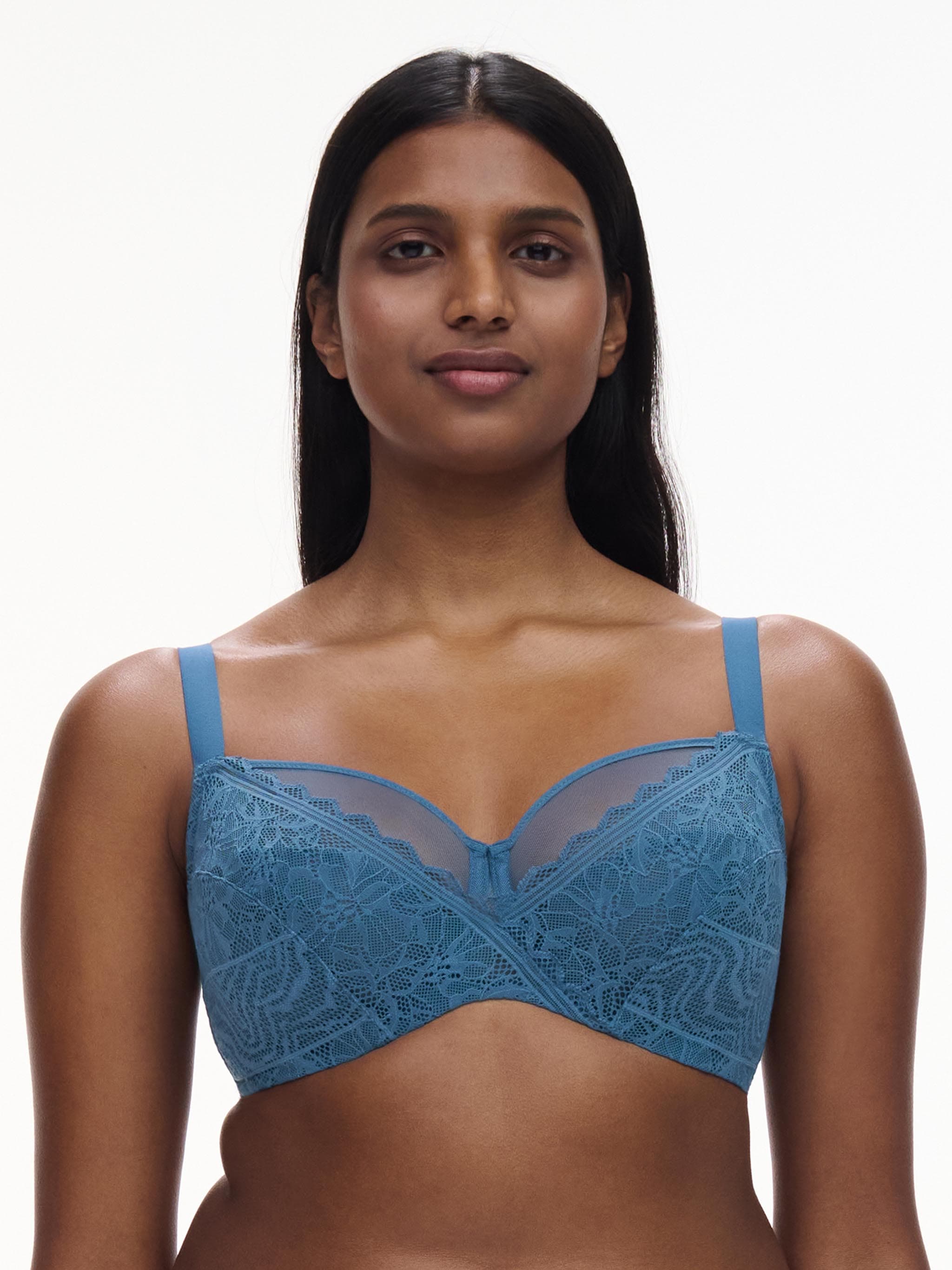 Niet voorgevormde Beugel BH - Jeans Blue