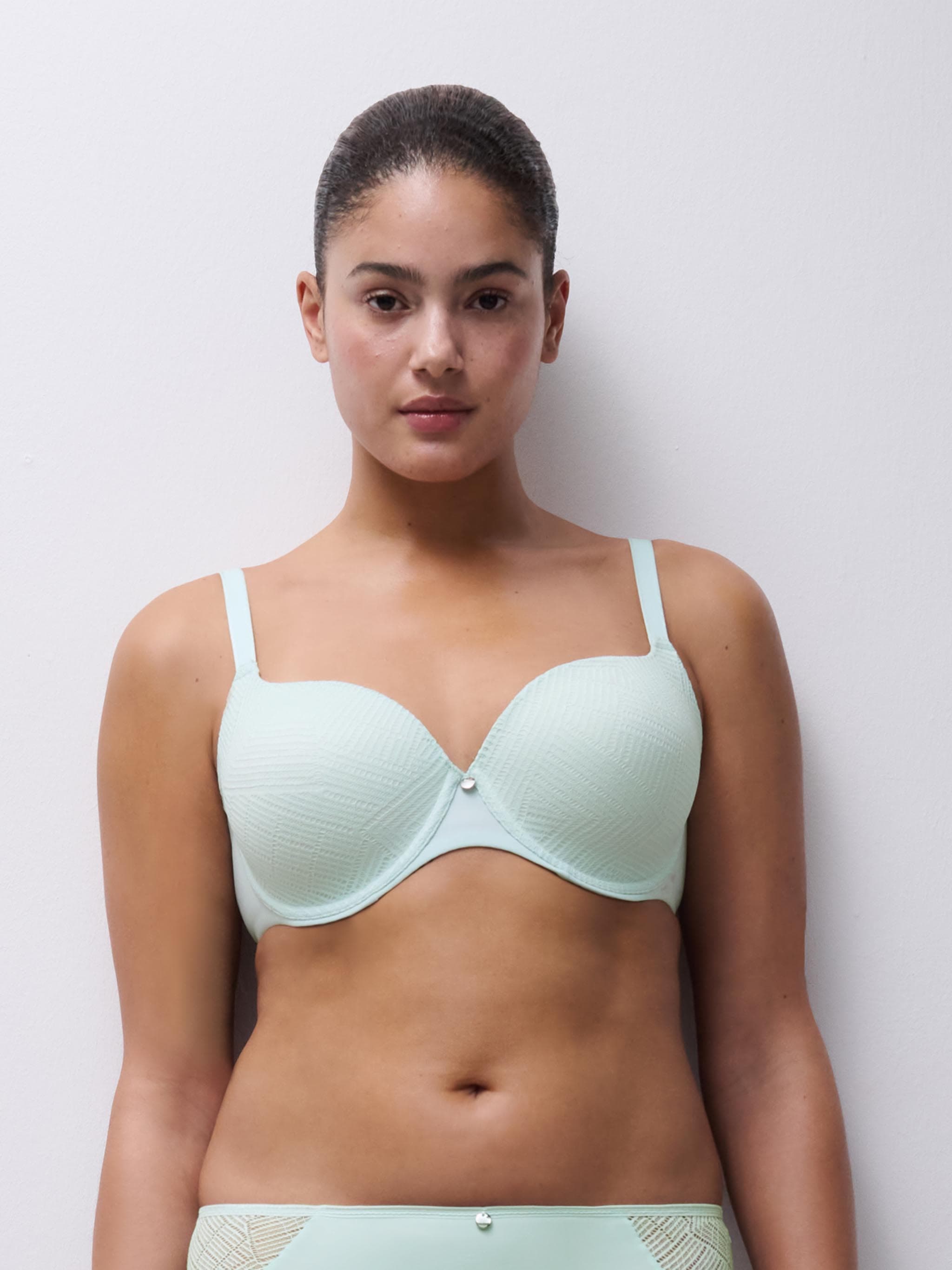 Voorgevormde T-shirt BH - Blauw