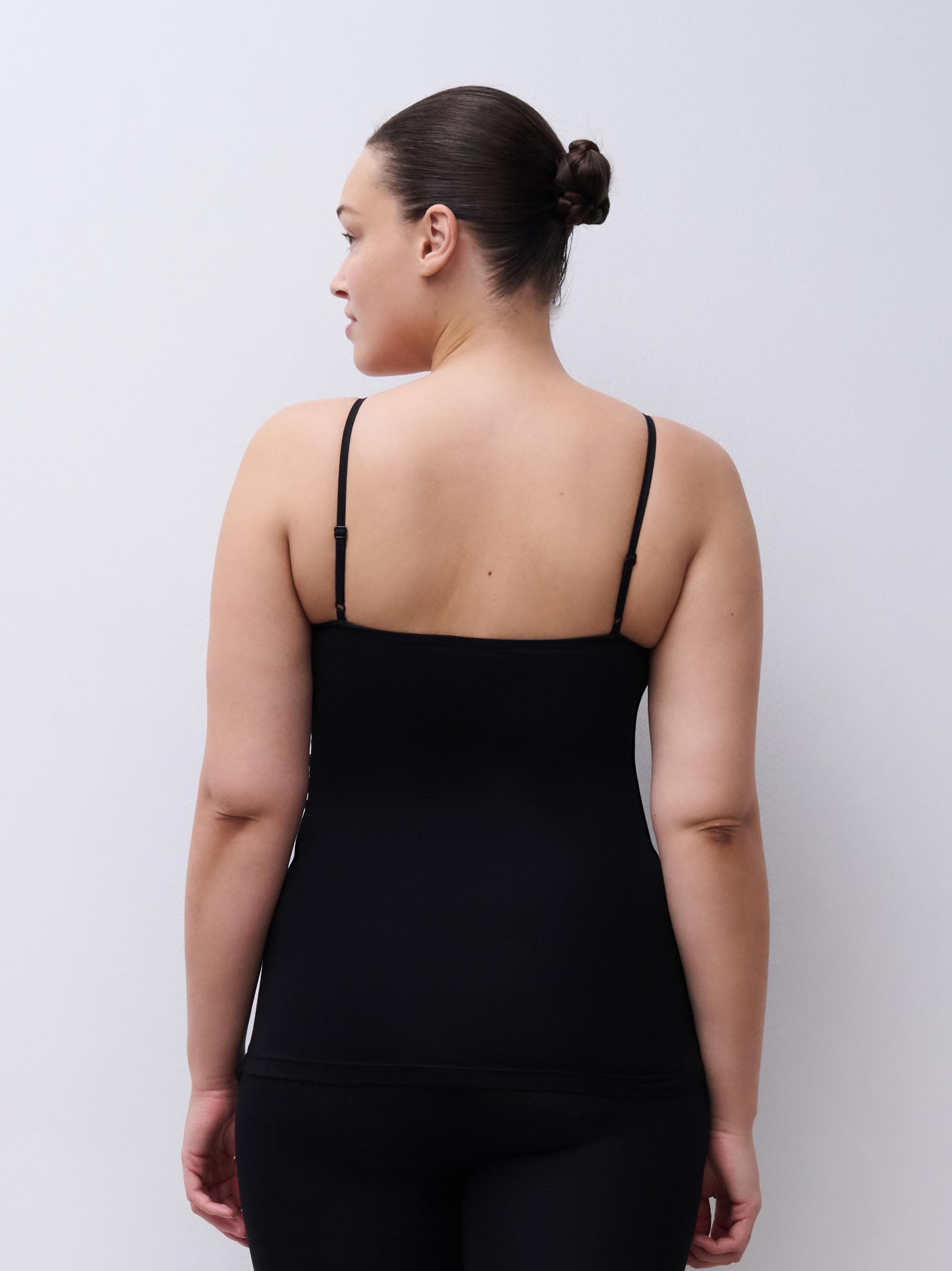 Hemd Katoen Kant - Zwart