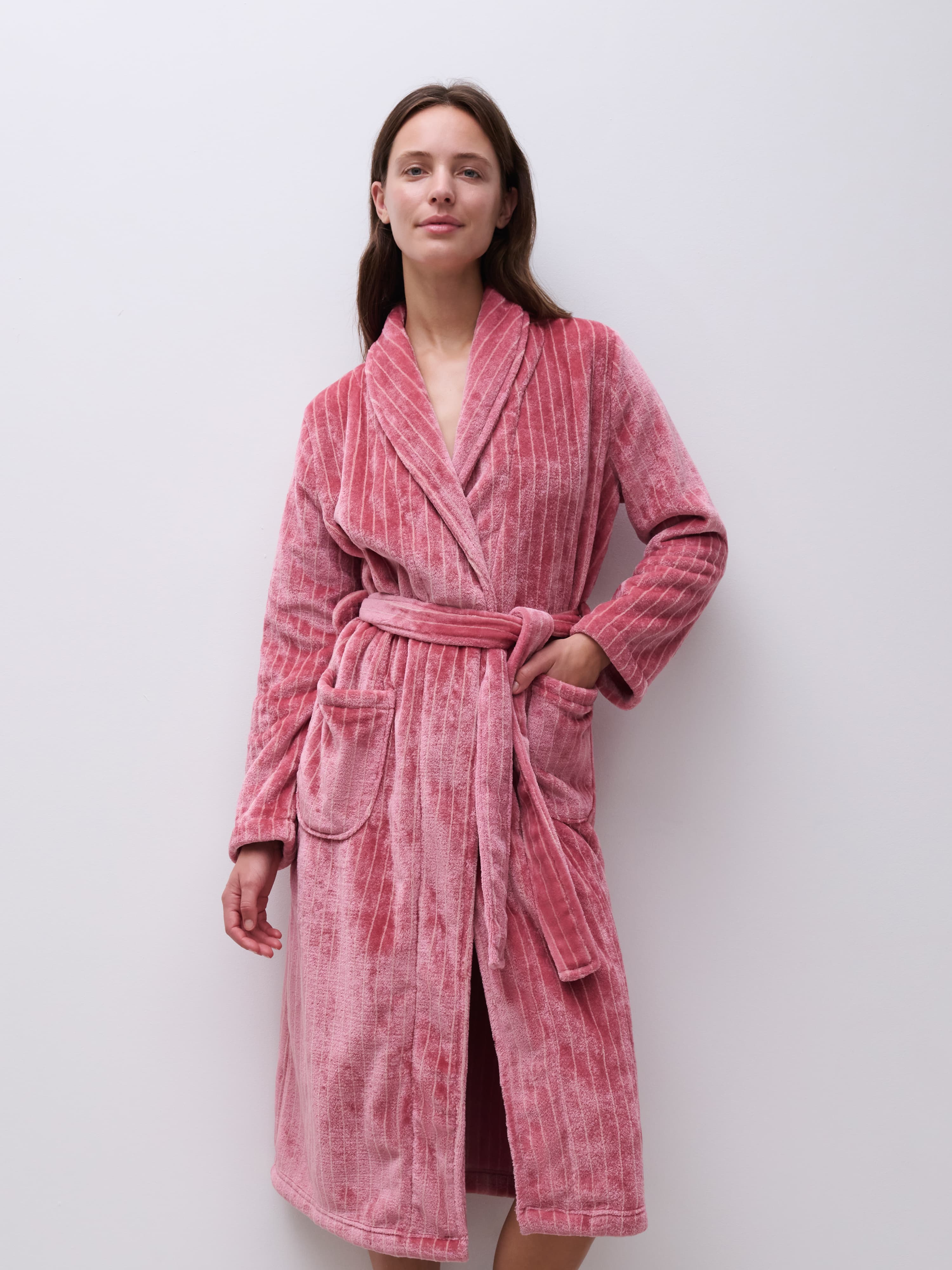 Badjas - Misty rose / Mauvewood