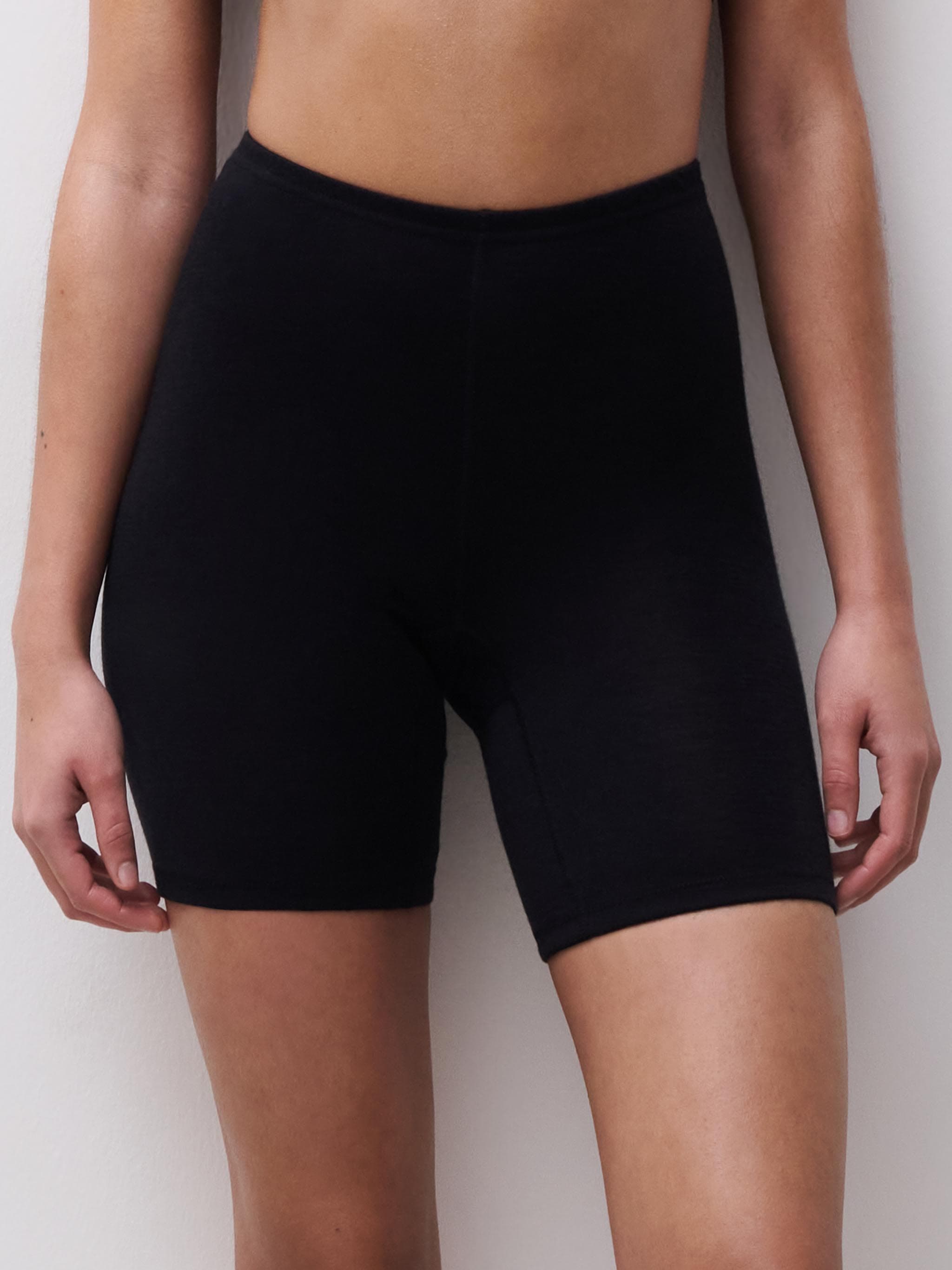 Long short - 100% Merino wol - Zwart
