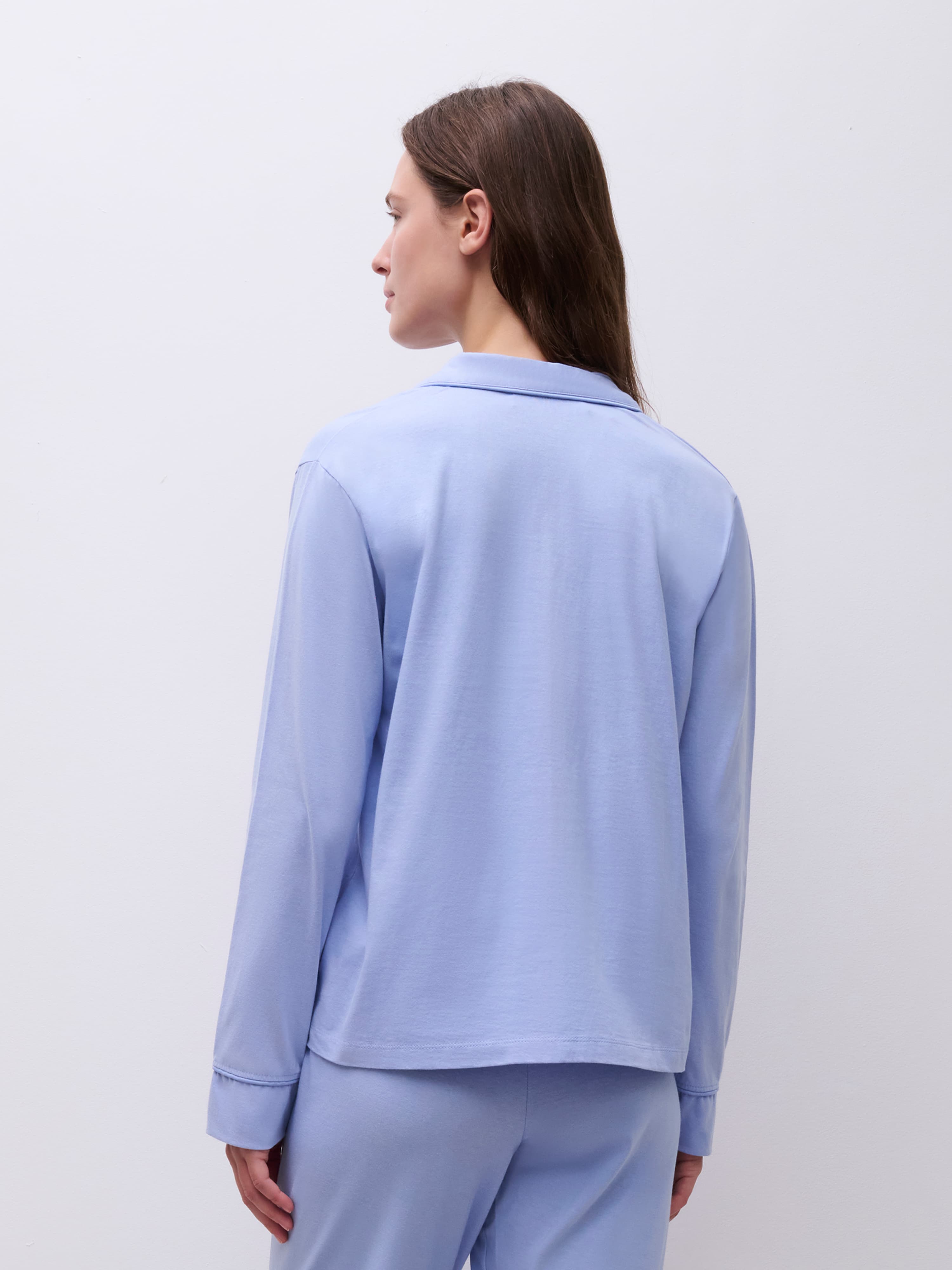 Top lange mouw - Lilac Blue