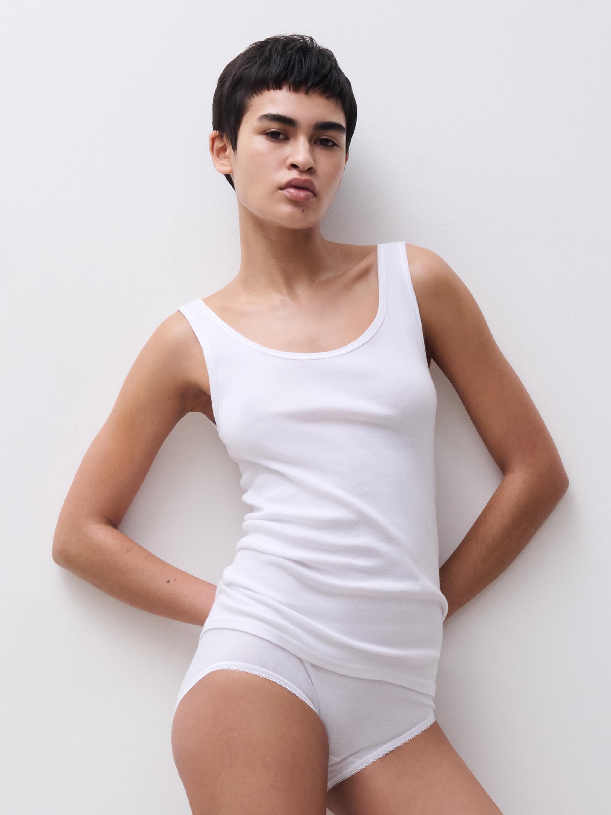 Debbie Tanktop - Wit