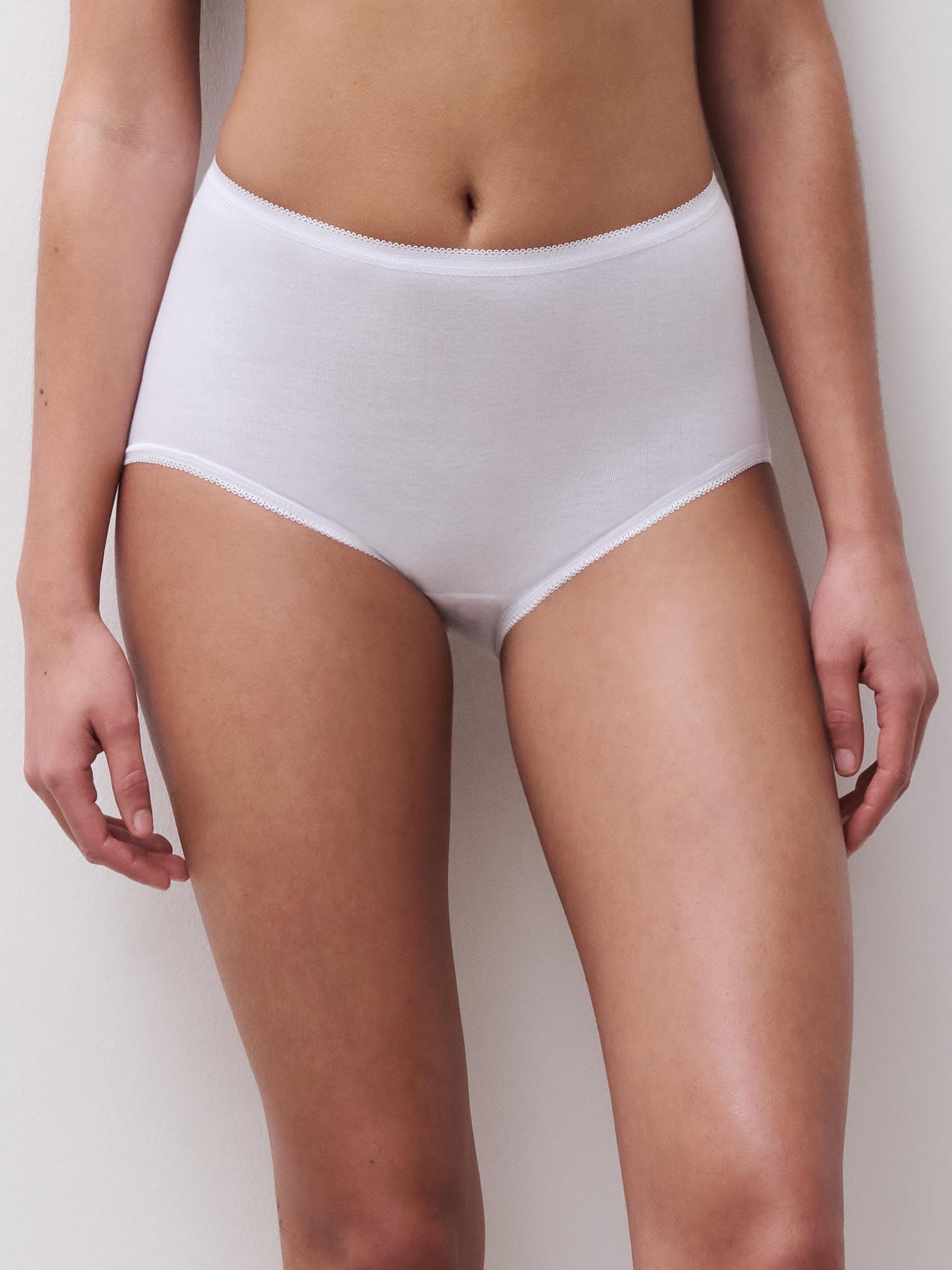Debbie midi trusse - 100% bomuld - Wit