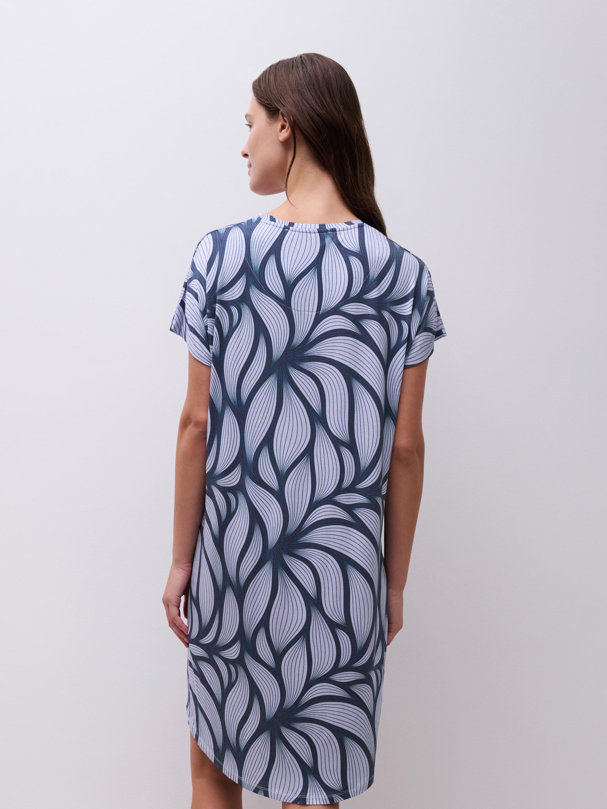 Nachthemd korte mouw - D86