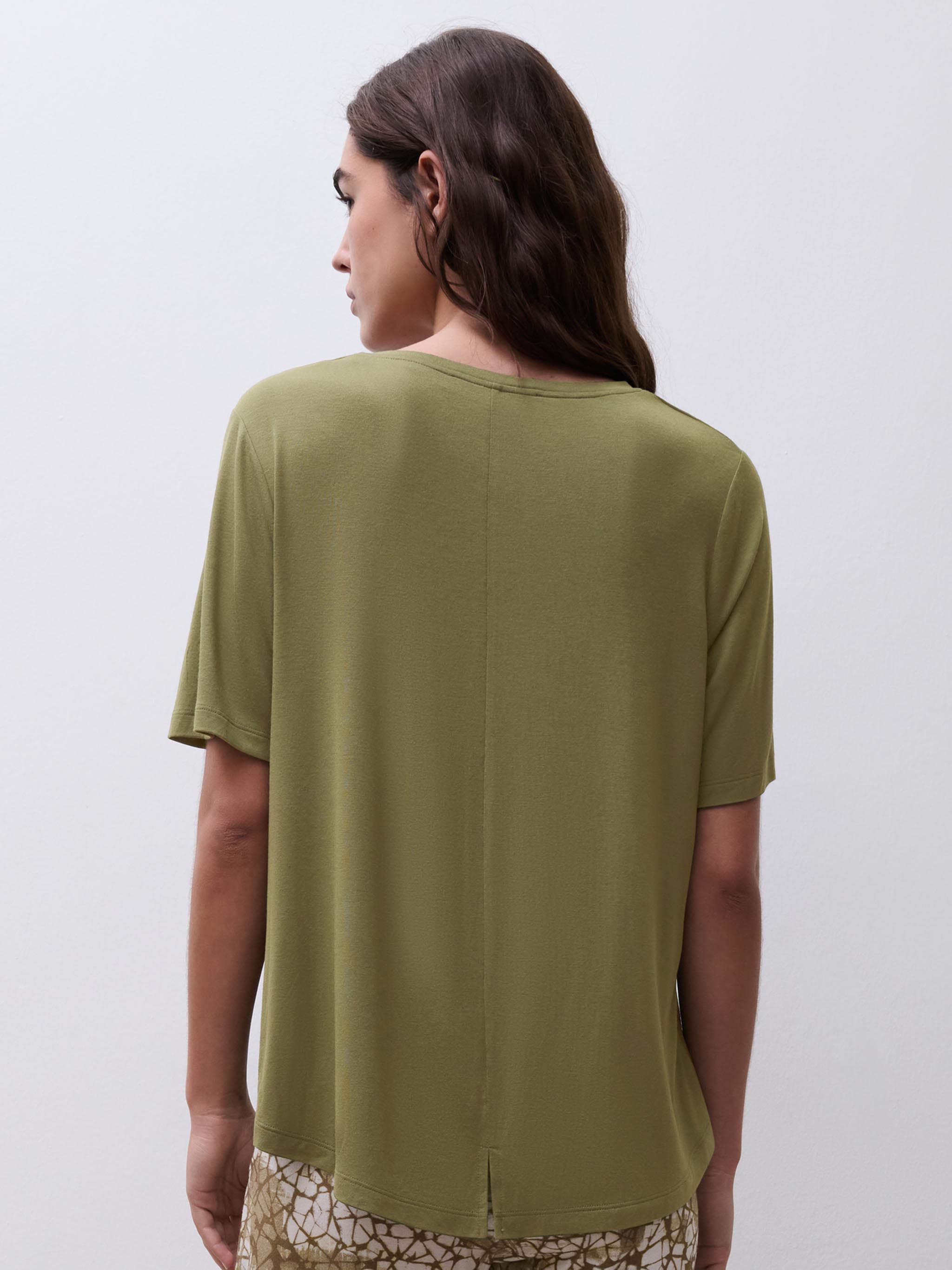 Top korte mouw - Capulet olive