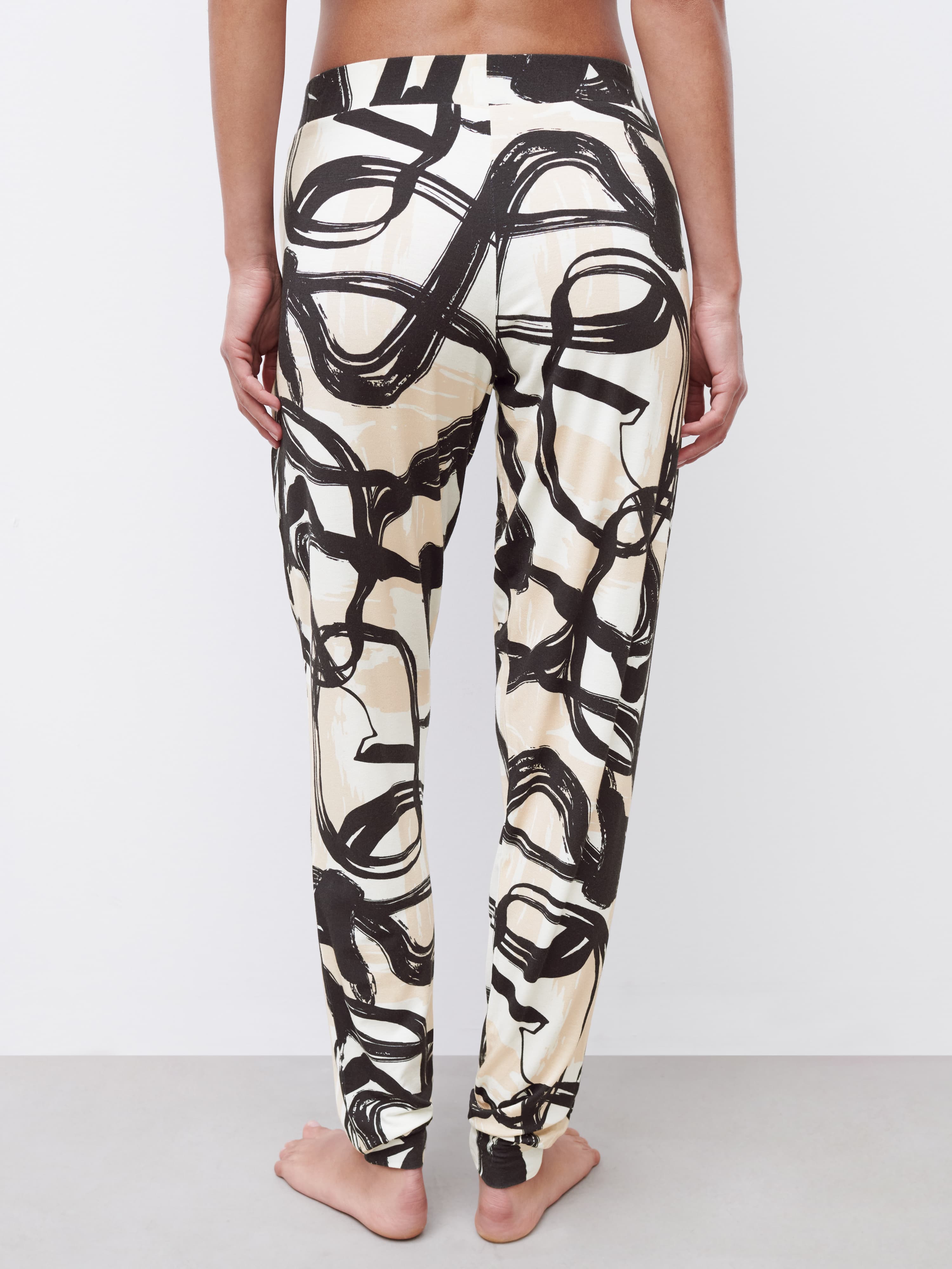 Yara long pants - Gradient multicolor print