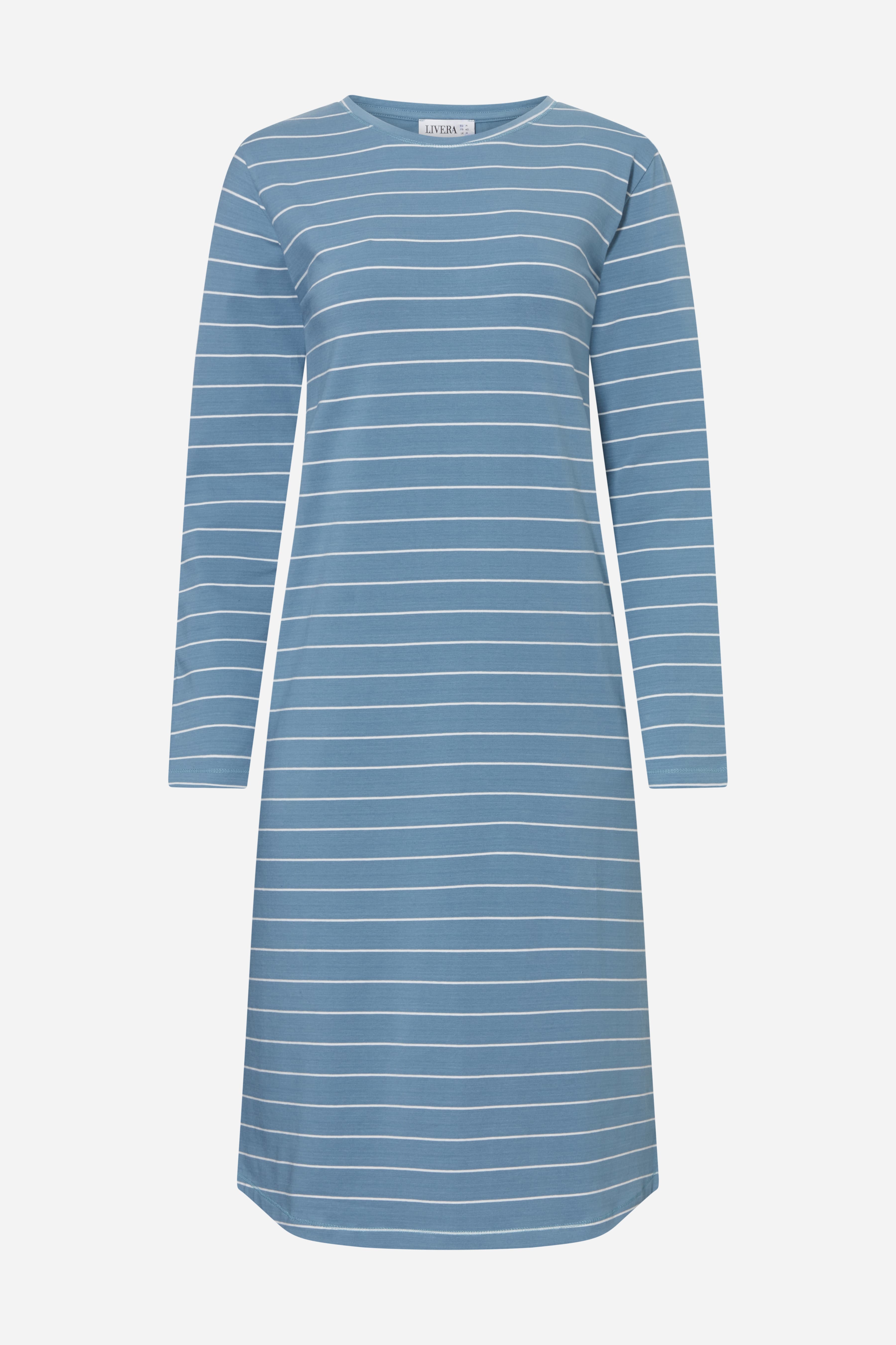 Nachthemd lange mouw - Adriactic/Egret