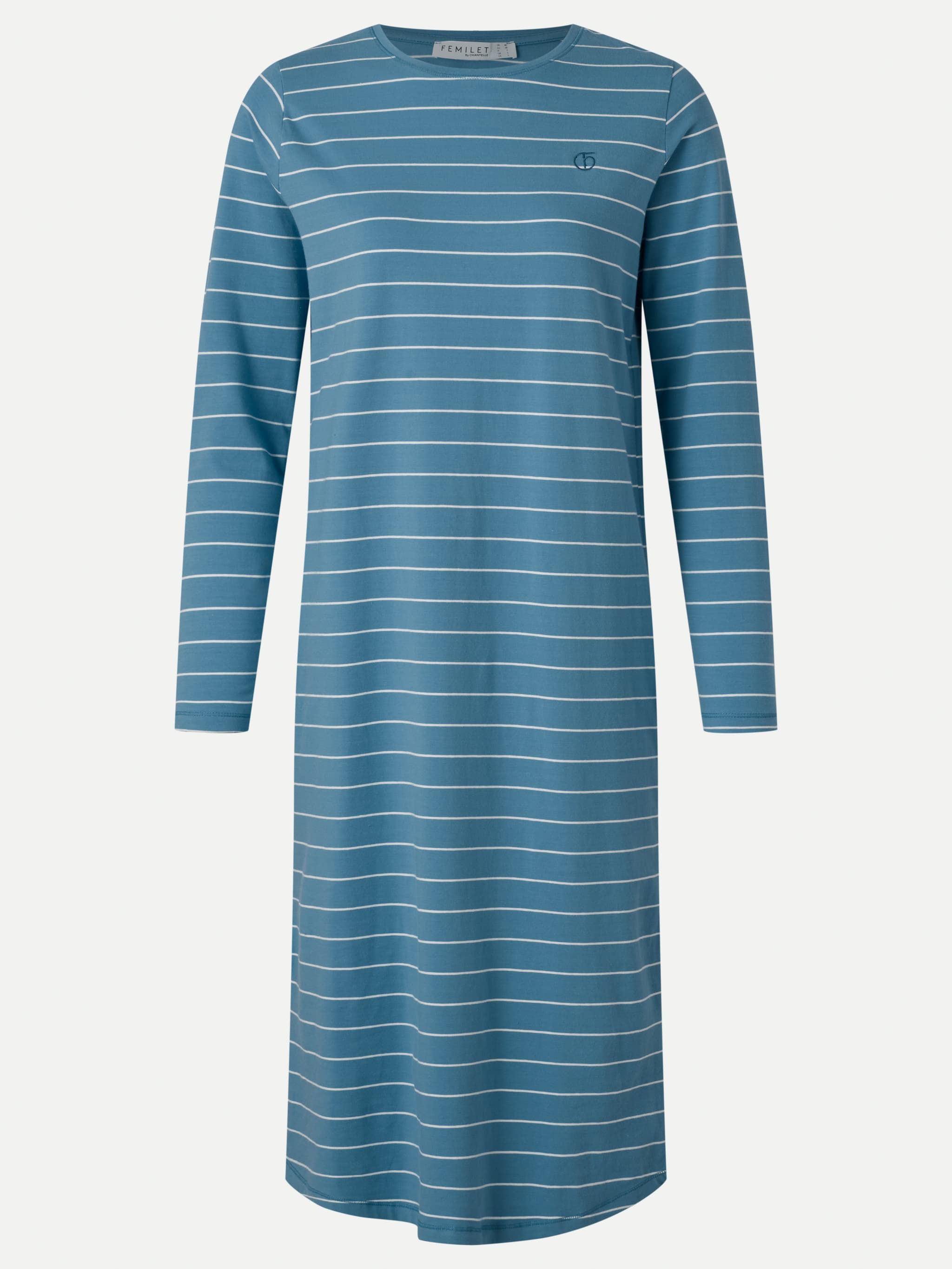 Nachthemd lange mouw - Adriactic/Egret