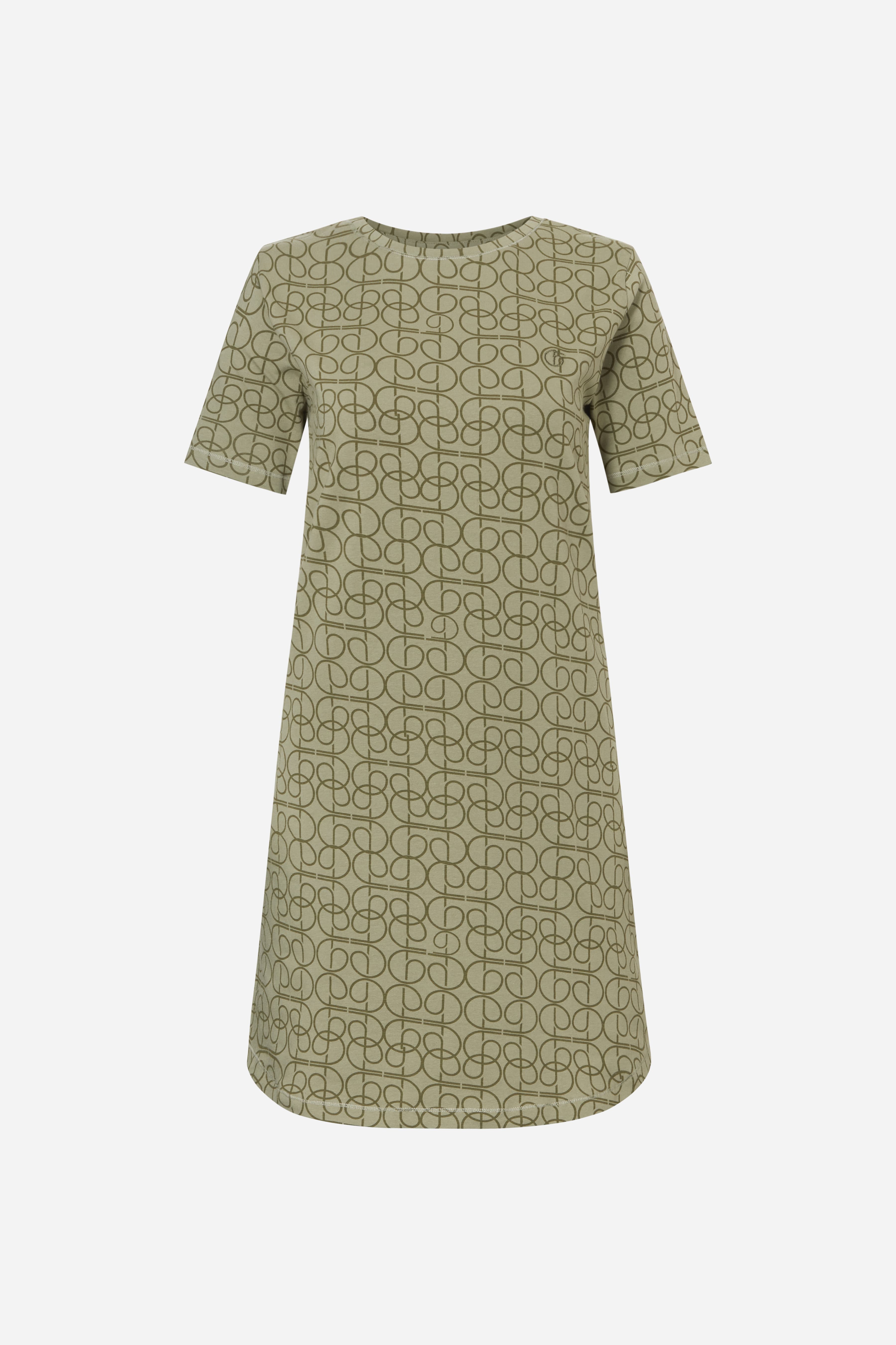 Nachthemd korte mouw - Green Curves